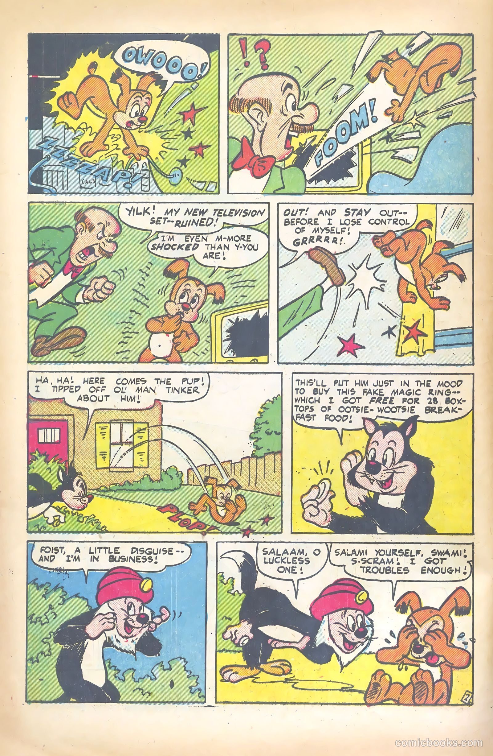 Sniffy the Pup #16 (1953) — page 4 of 36