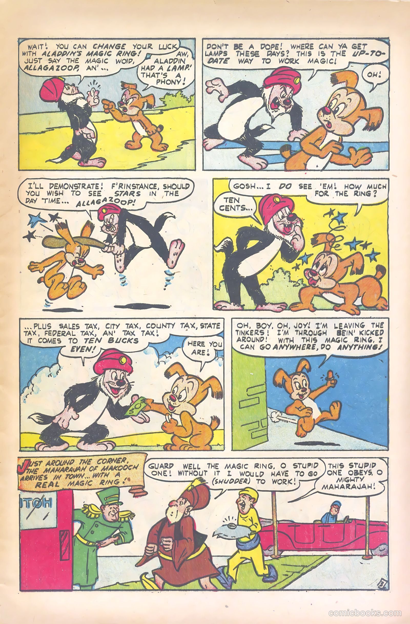 Sniffy the Pup #16 (1953) — page 5 of 36