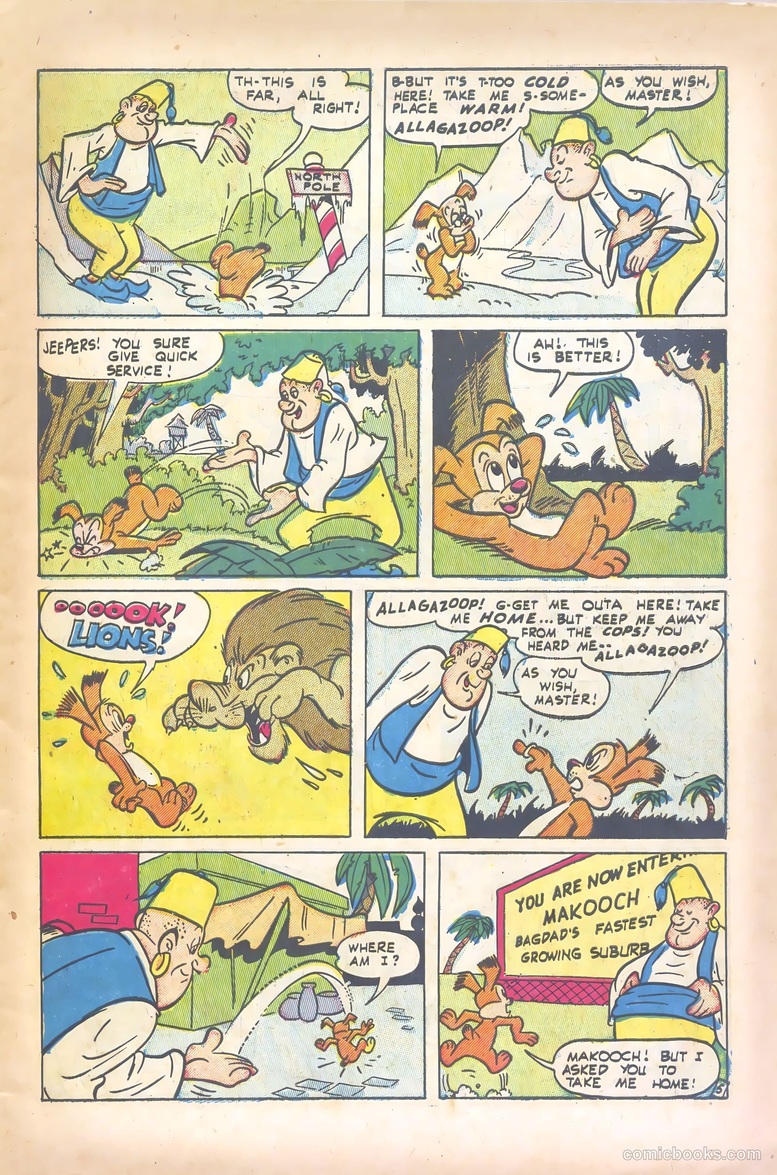 Sniffy the Pup #16 (1953) — page 7 of 36