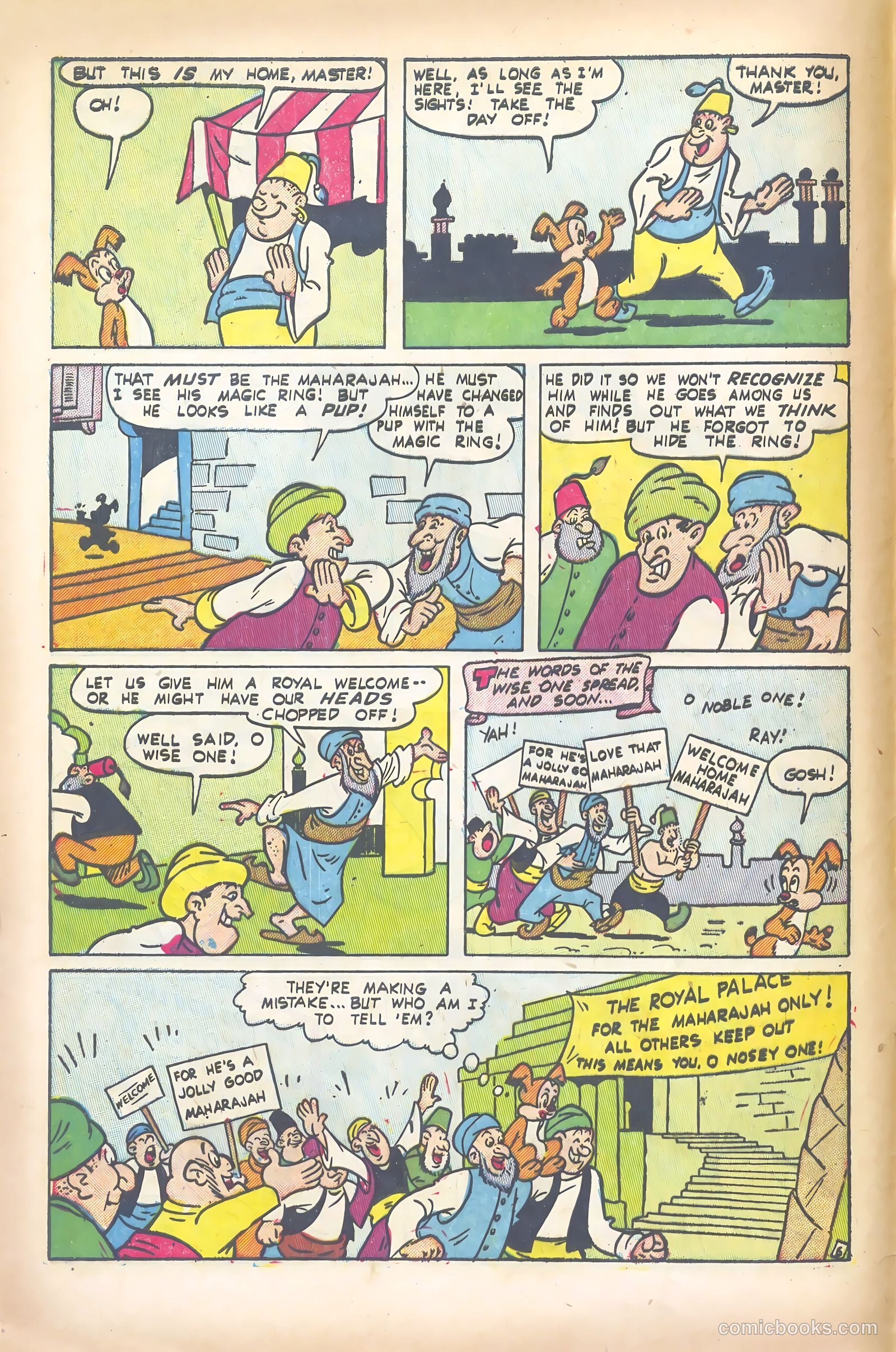 Sniffy the Pup #16 (1953) — page 8 of 36