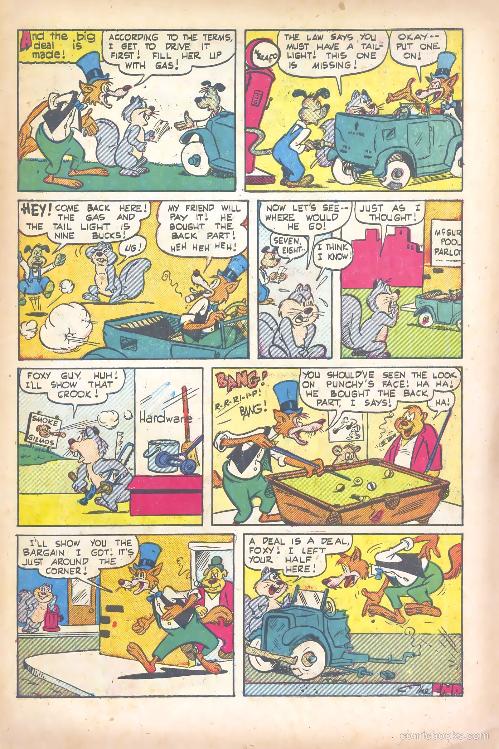 Sniffy the Pup #16 (1953) — page 27 of 36