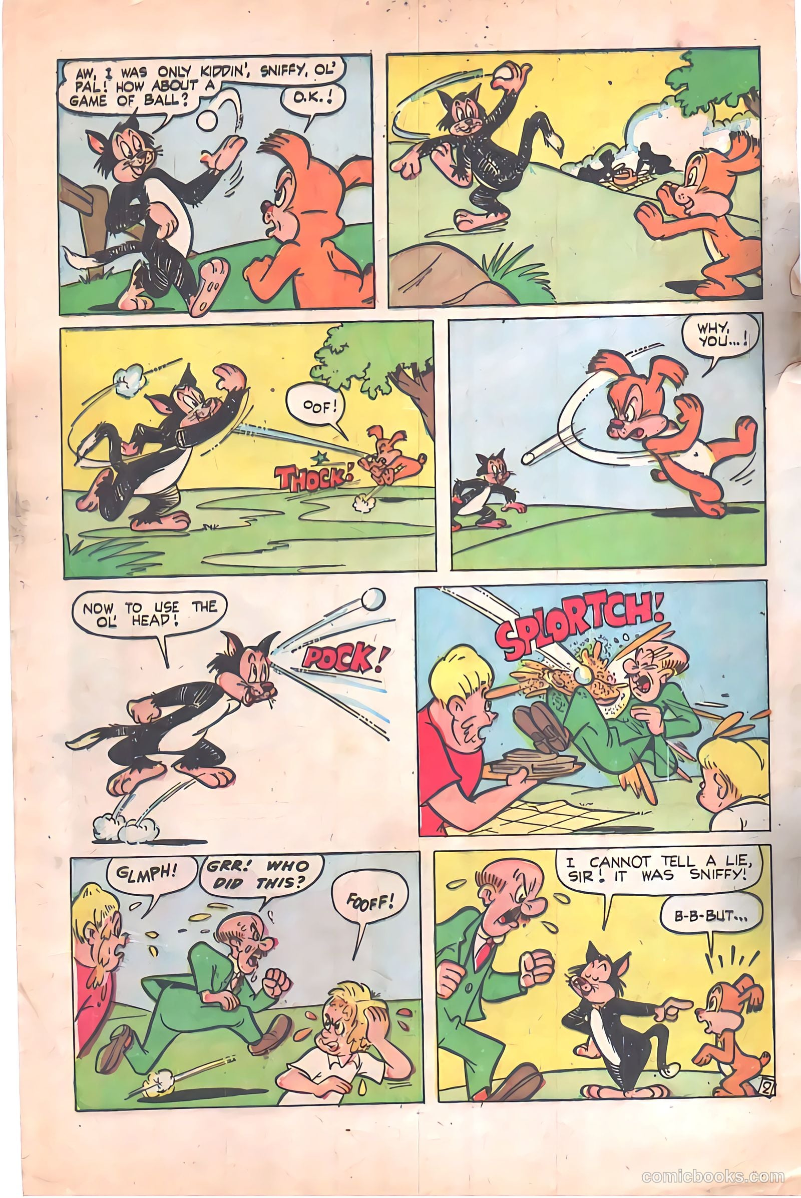 Sniffy the Pup #17 (1953) — page 4 of 36