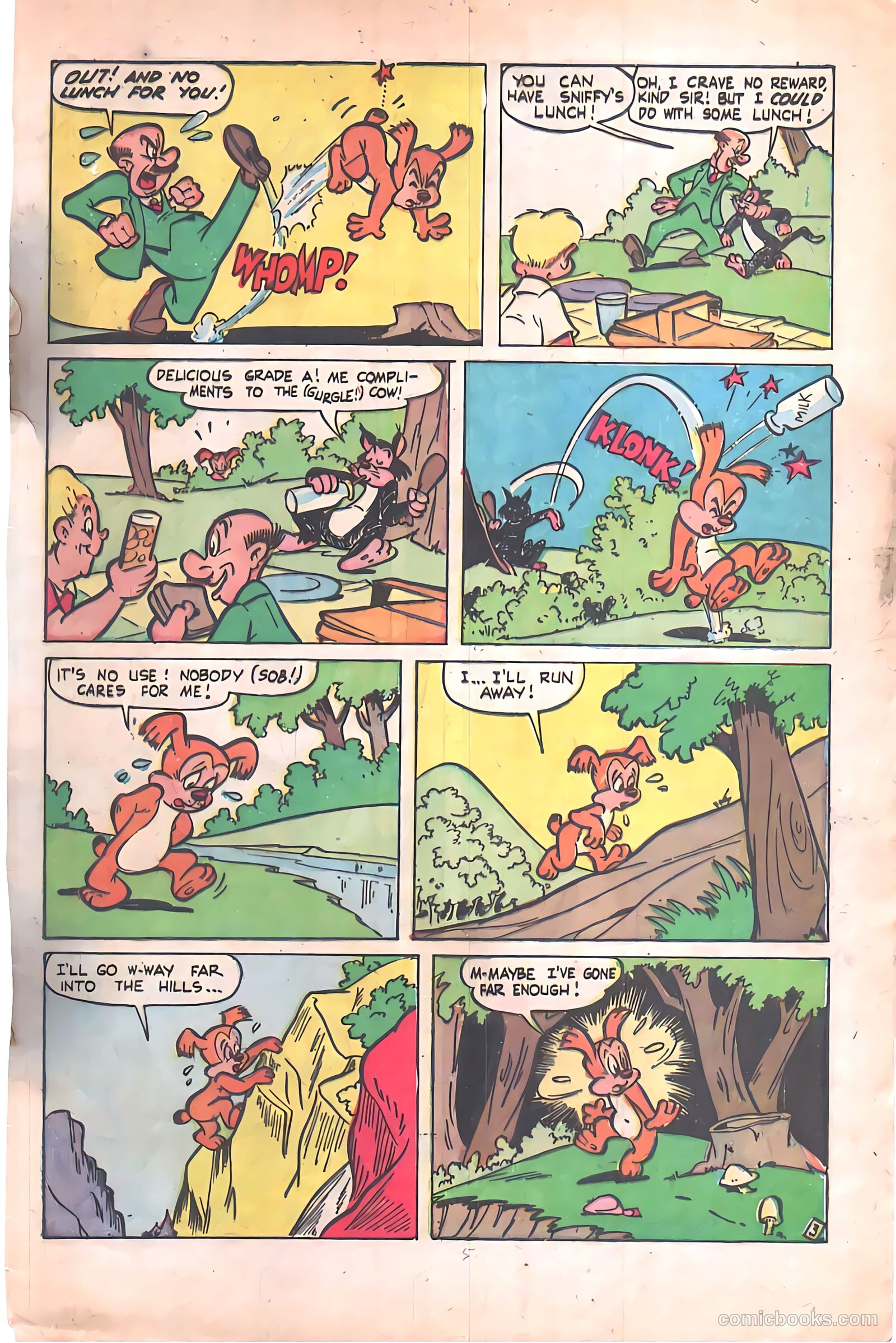 Sniffy the Pup #17 (1953) — page 5 of 36