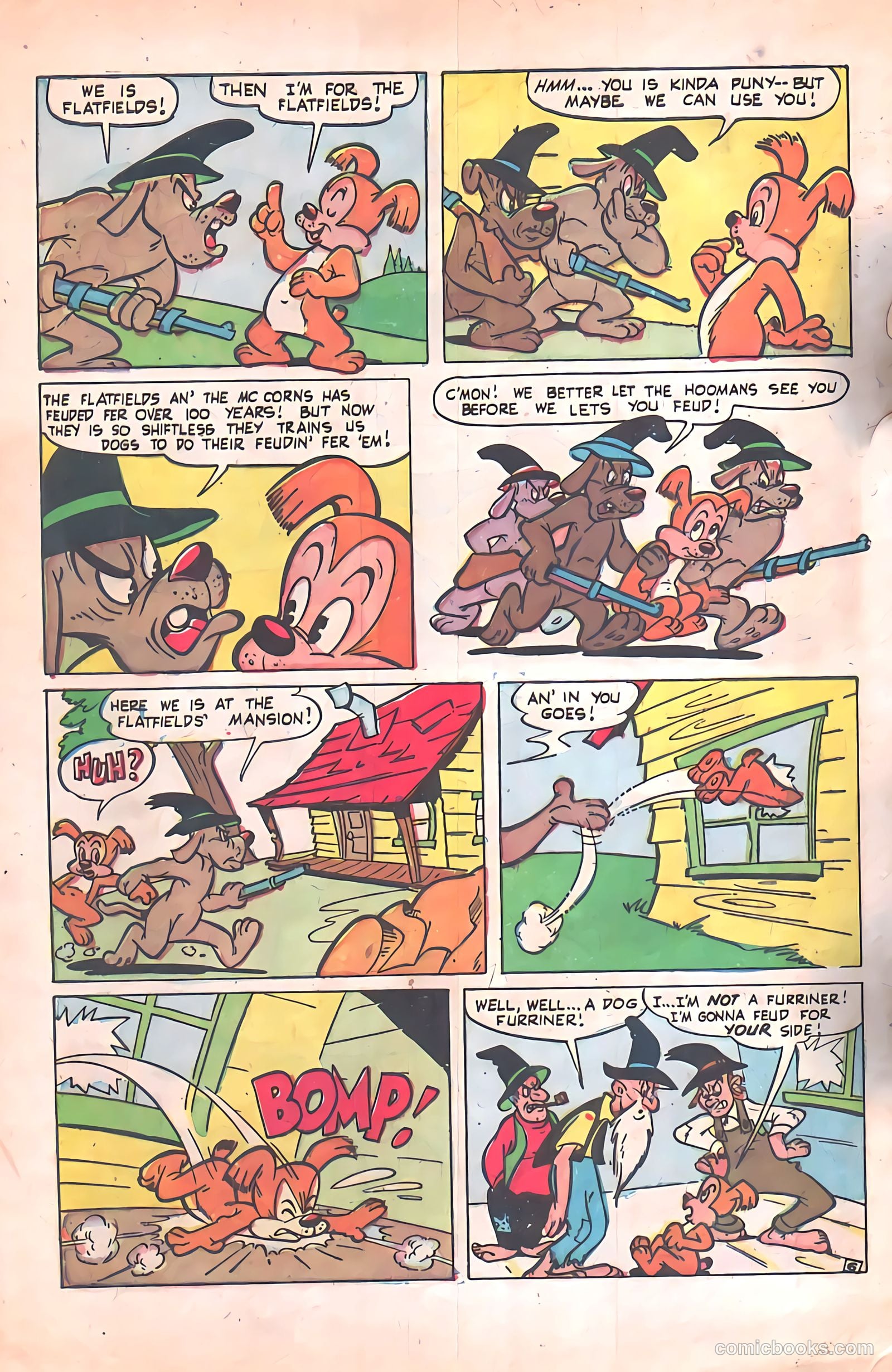 Sniffy the Pup #17 (1953) — page 8 of 36