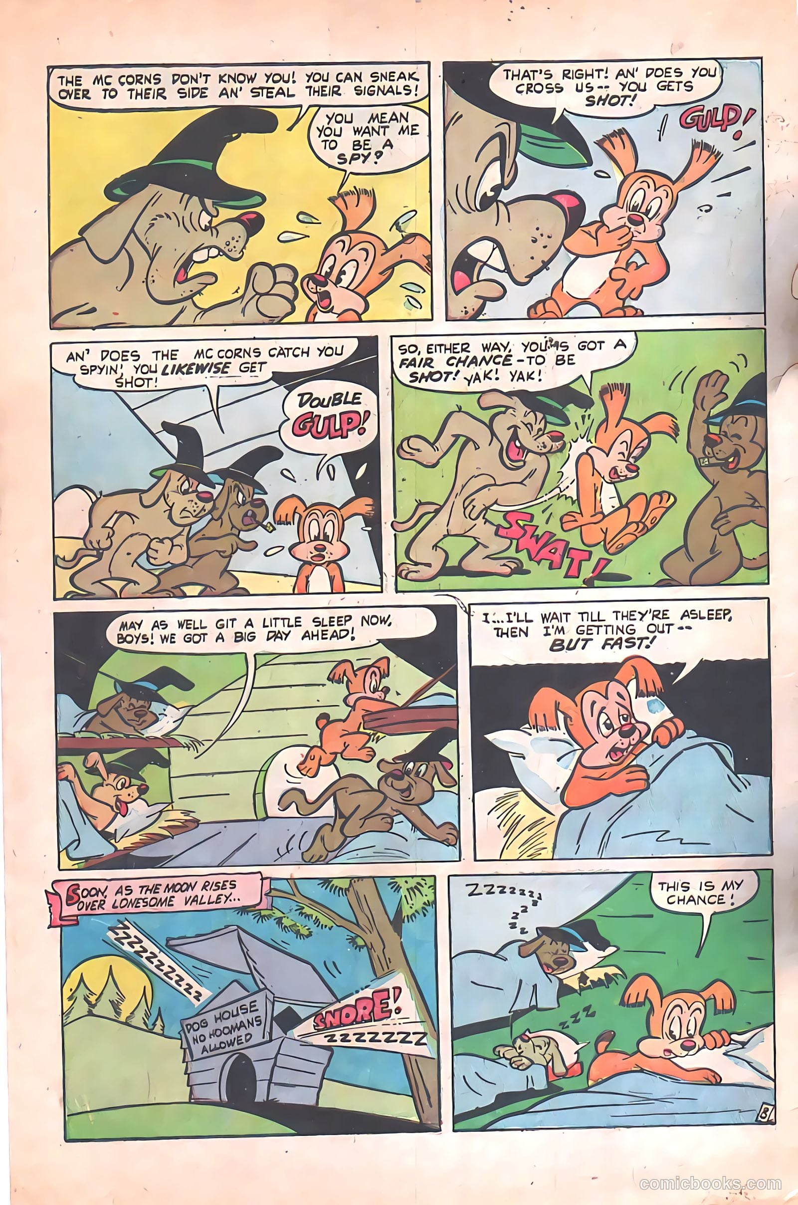 Sniffy the Pup #17 (1953) — page 10 of 36