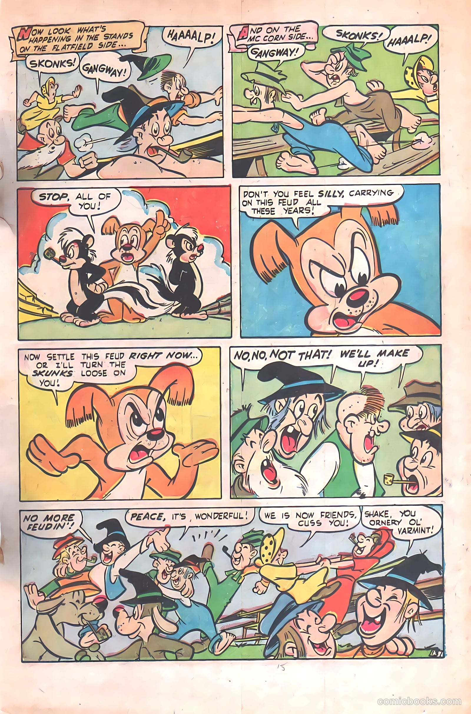 Sniffy the Pup #17 (1953) — page 15 of 36