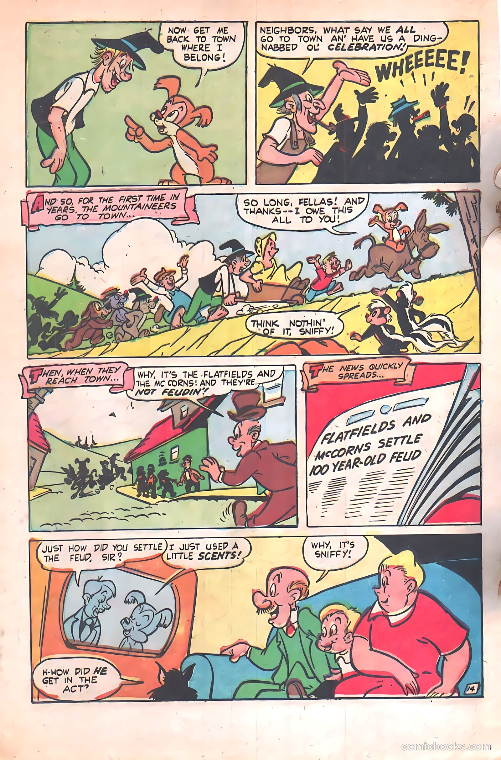 Sniffy the Pup #17 (1953) — page 16 of 36