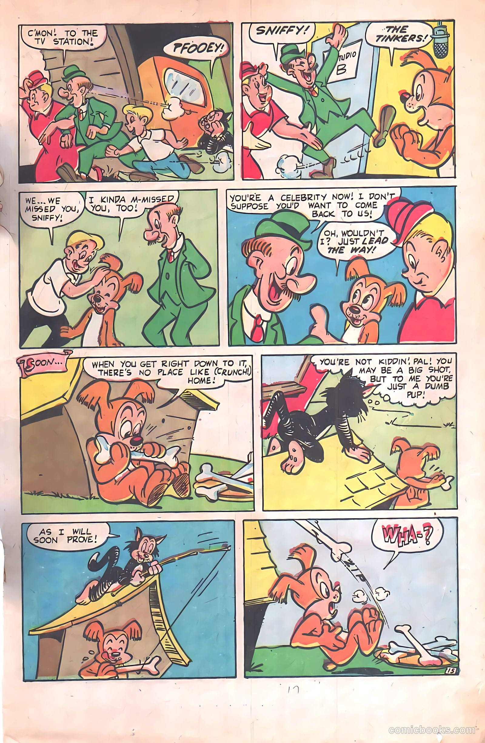 Sniffy the Pup #17 (1953) — page 17 of 36