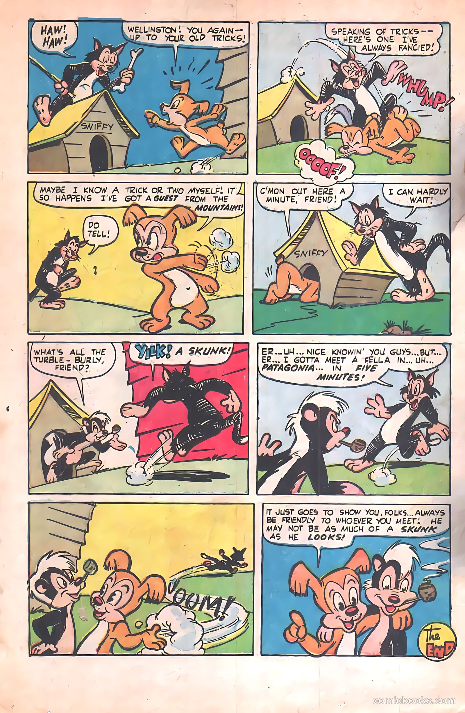 Sniffy the Pup #17 (1953) — page 18 of 36