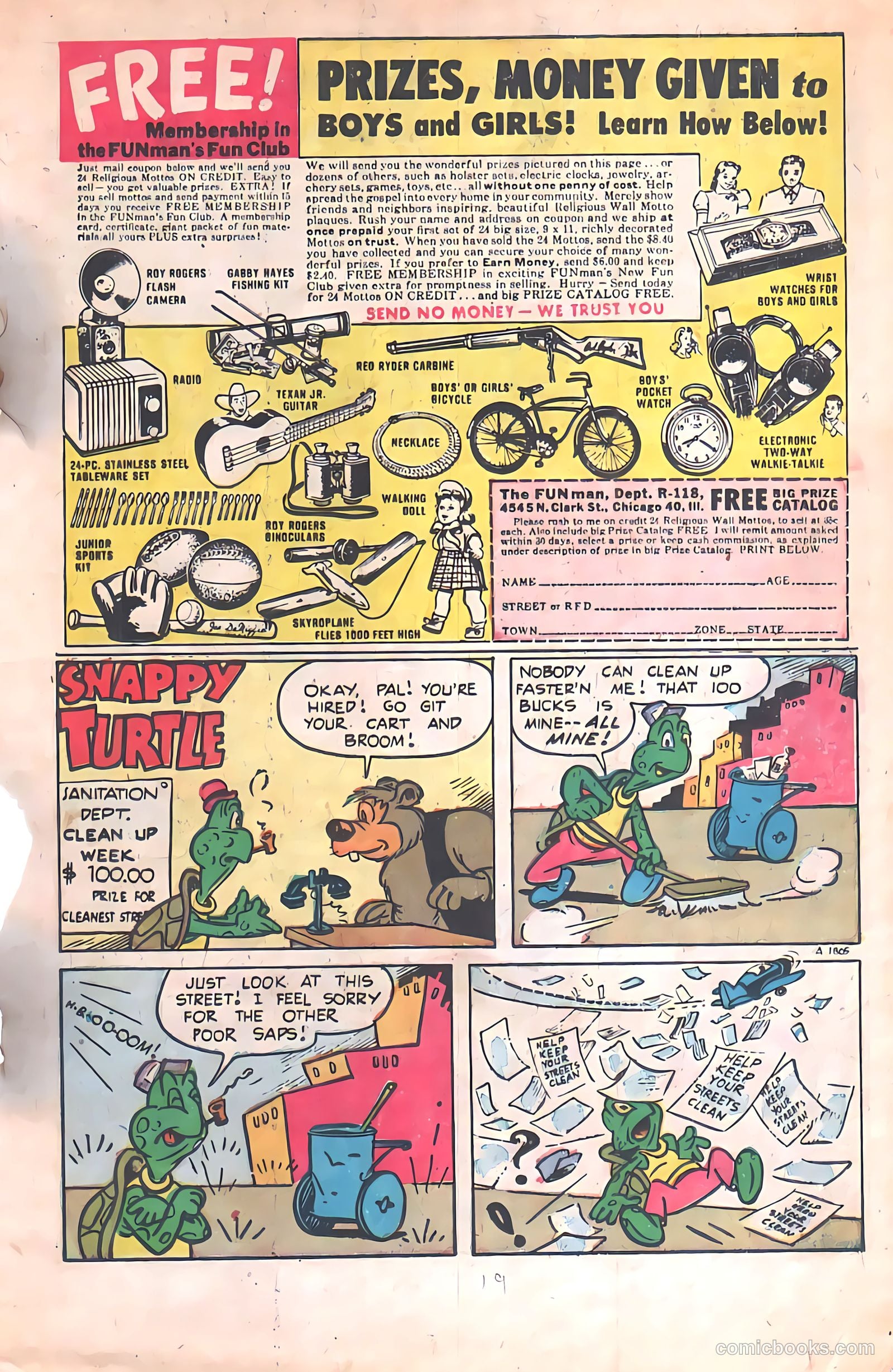 Sniffy the Pup #17 (1953) — page 19 of 36