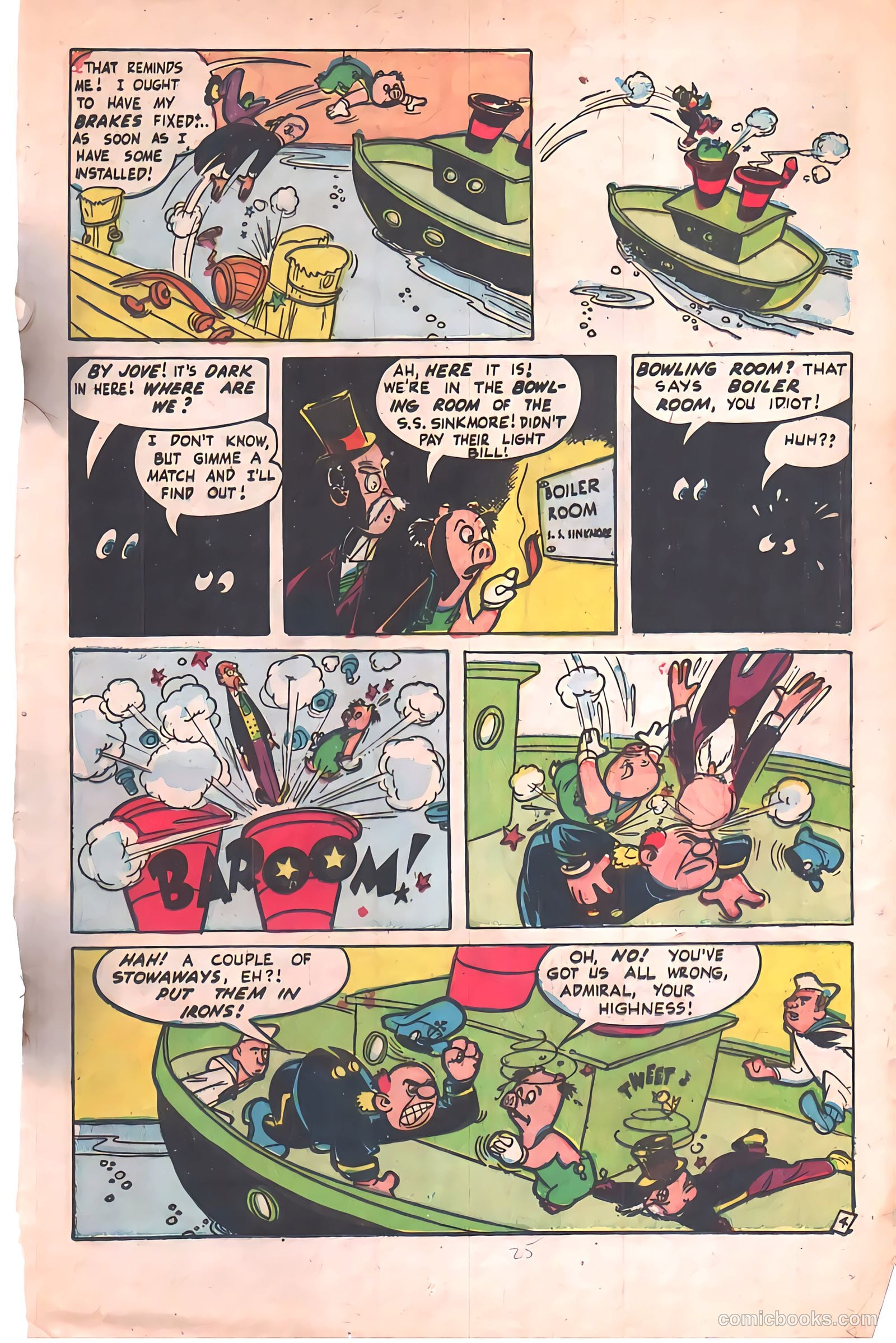 Sniffy the Pup #17 (1953) — page 25 of 36