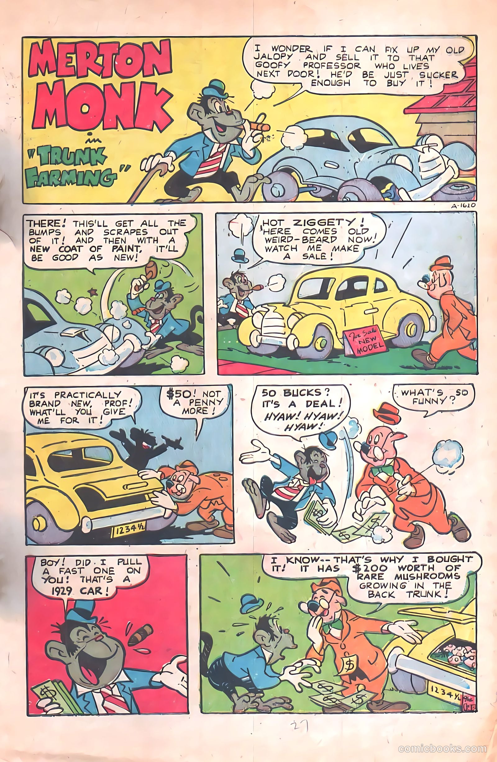Sniffy the Pup #17 (1953) — page 27 of 36
