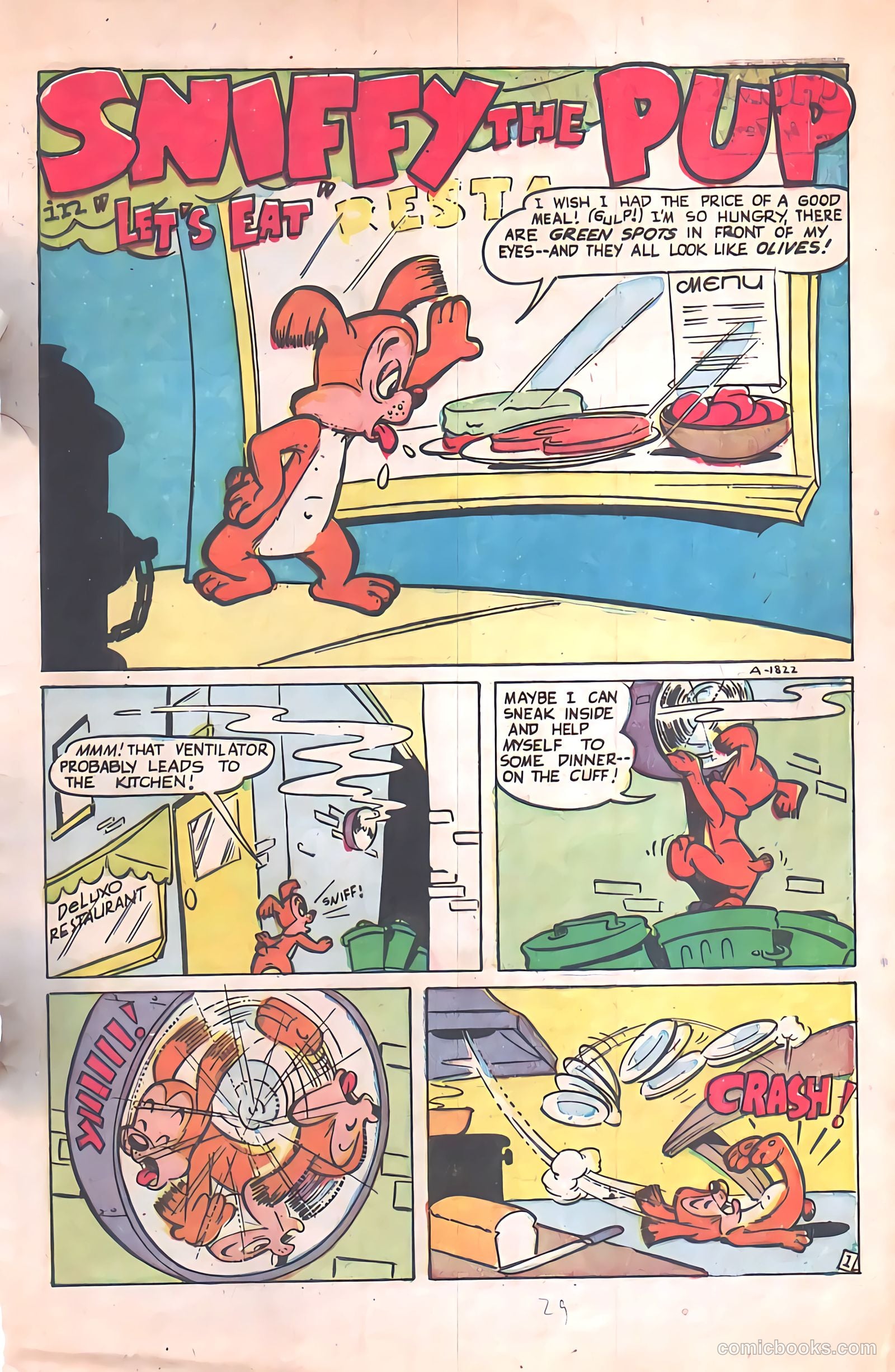 Sniffy the Pup #17 (1953) — page 29 of 36