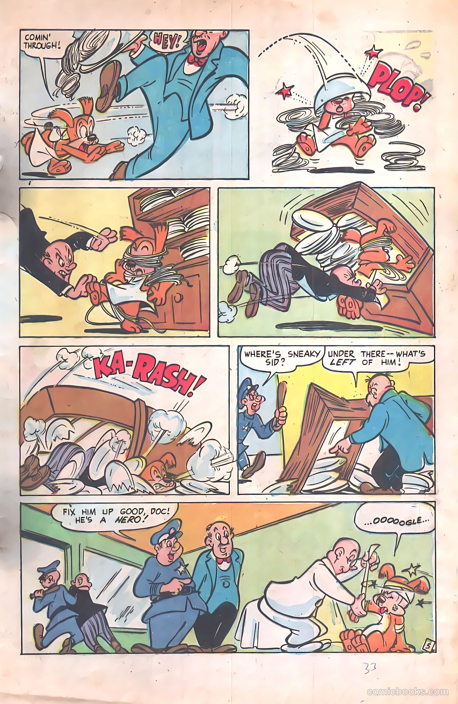 Sniffy the Pup #17 (1953) — page 33 of 36