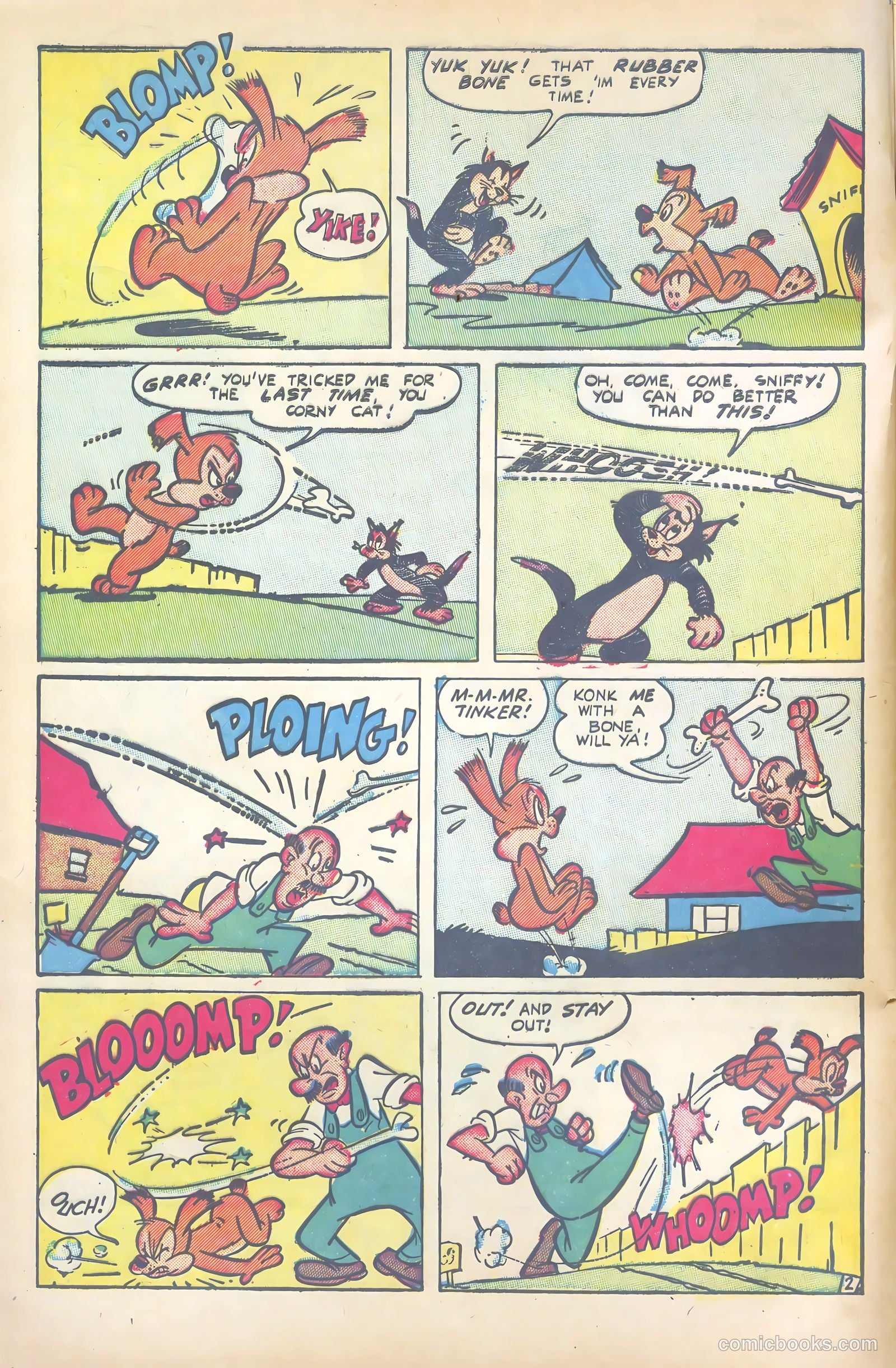 Sniffy the Pup #18 (1953) — page 4 of 36
