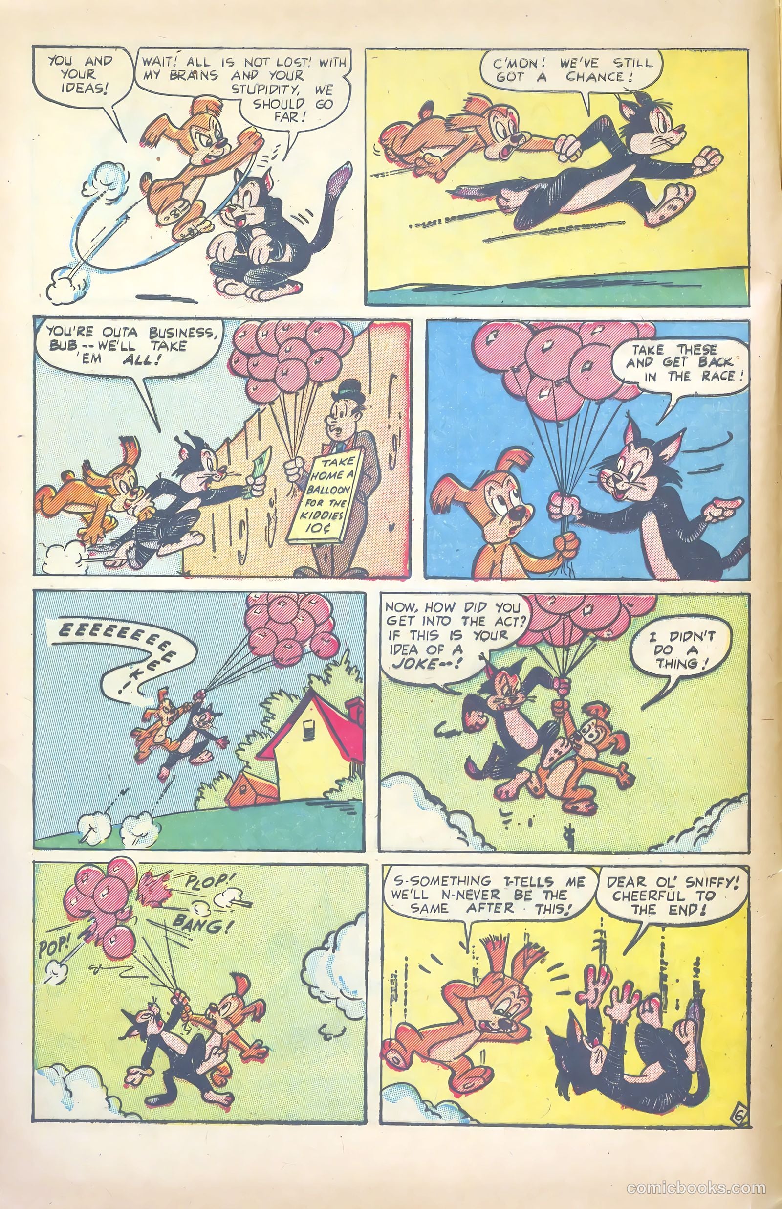 Sniffy the Pup #18 (1953) — page 8 of 36