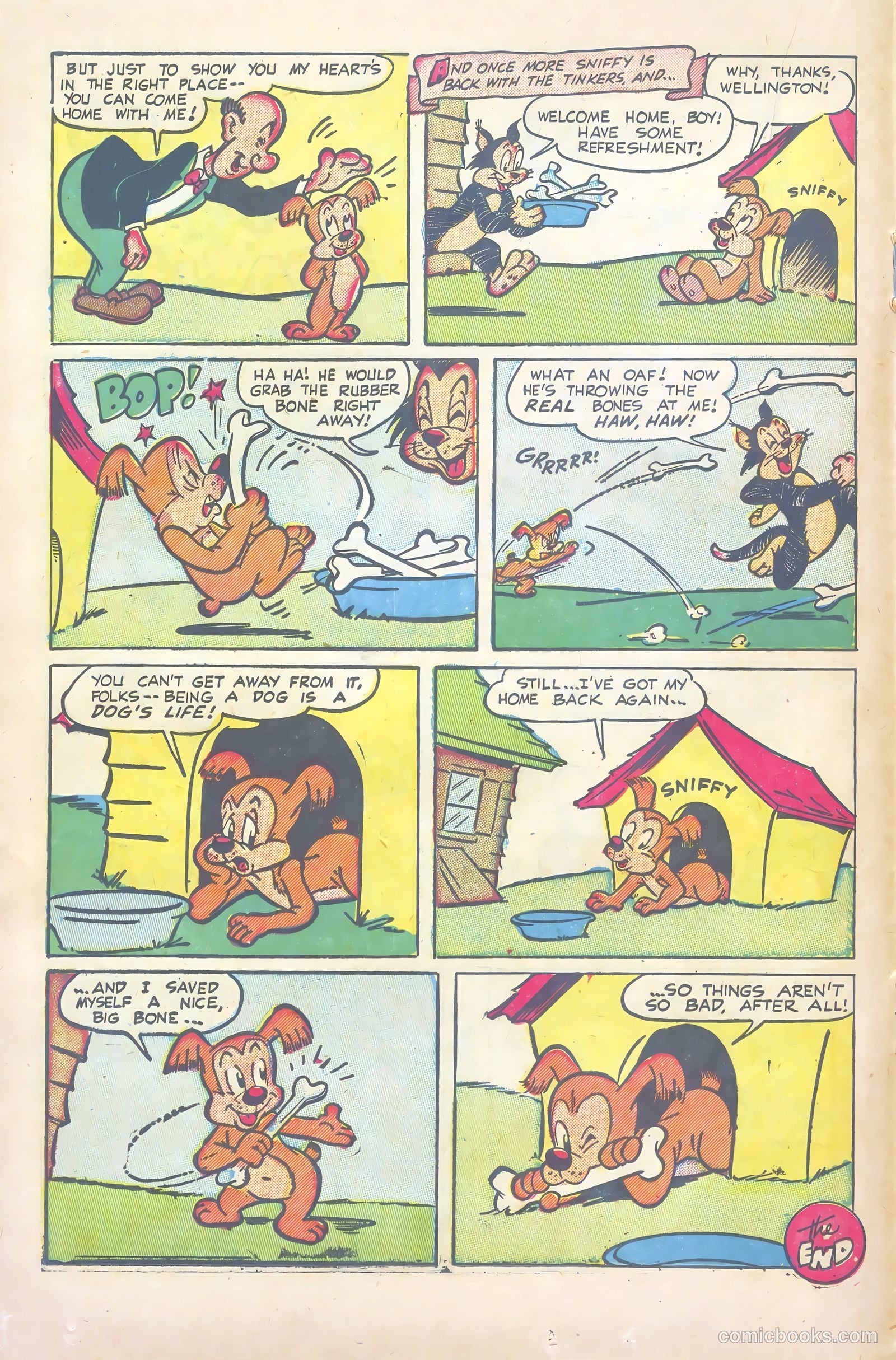 Sniffy the Pup #18 (1953) — page 18 of 36