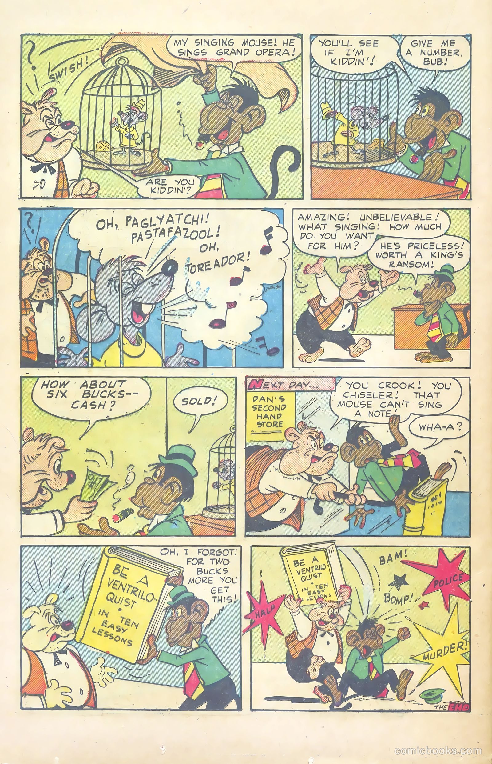 Sniffy the Pup #18 (1953) — page 24 of 36
