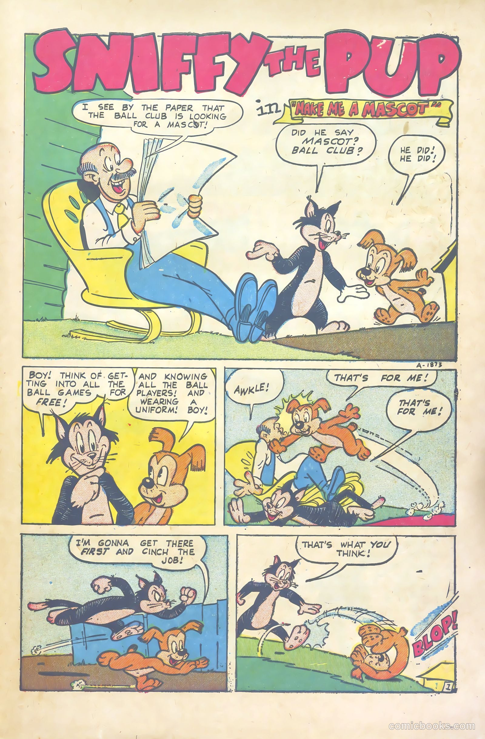 Sniffy the Pup #18 (1953) — page 27 of 36