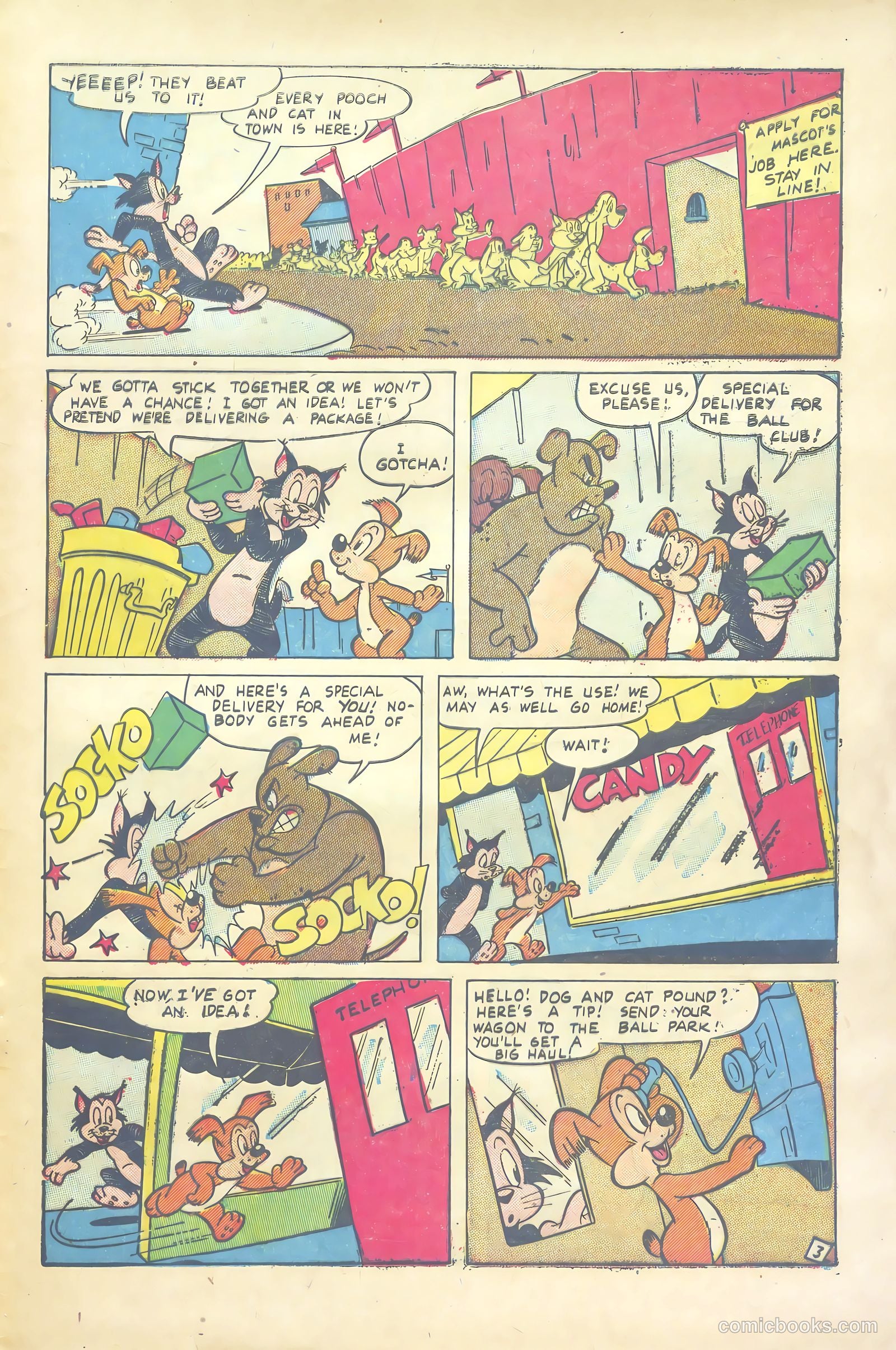 Sniffy the Pup #18 (1953) — page 29 of 36