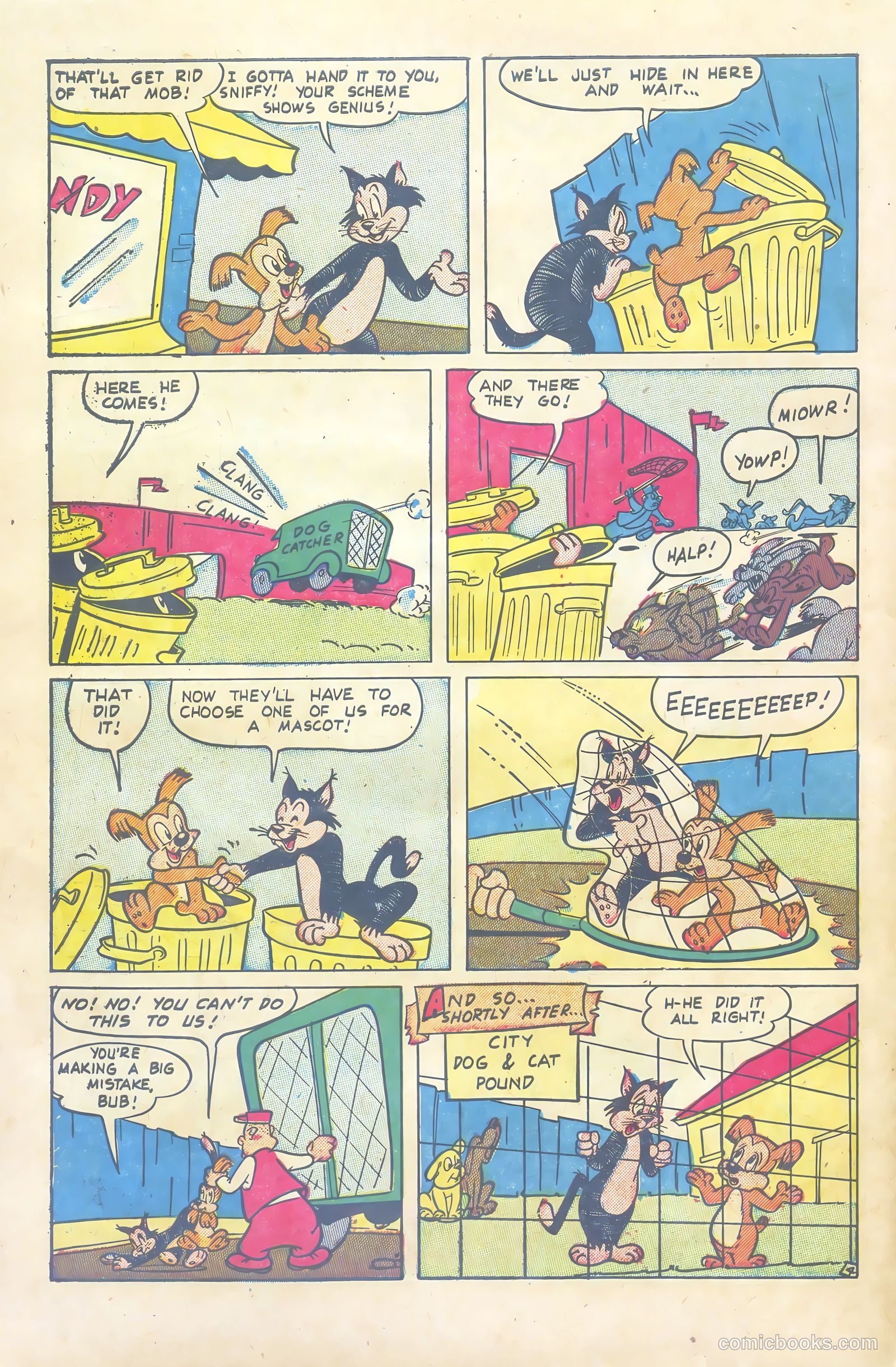 Sniffy the Pup #18 (1953) — page 30 of 36