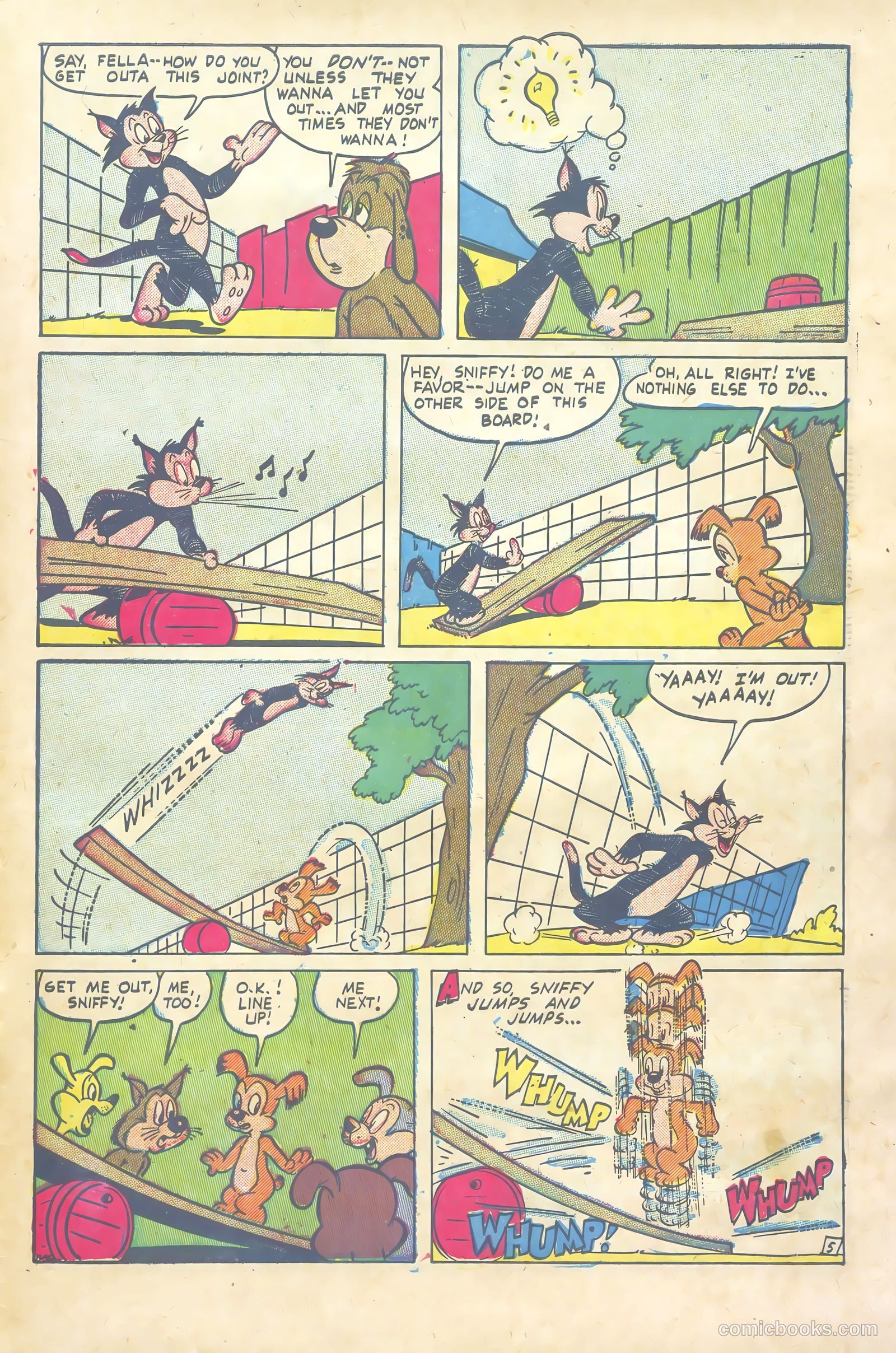 Sniffy the Pup #18 (1953) — page 31 of 36