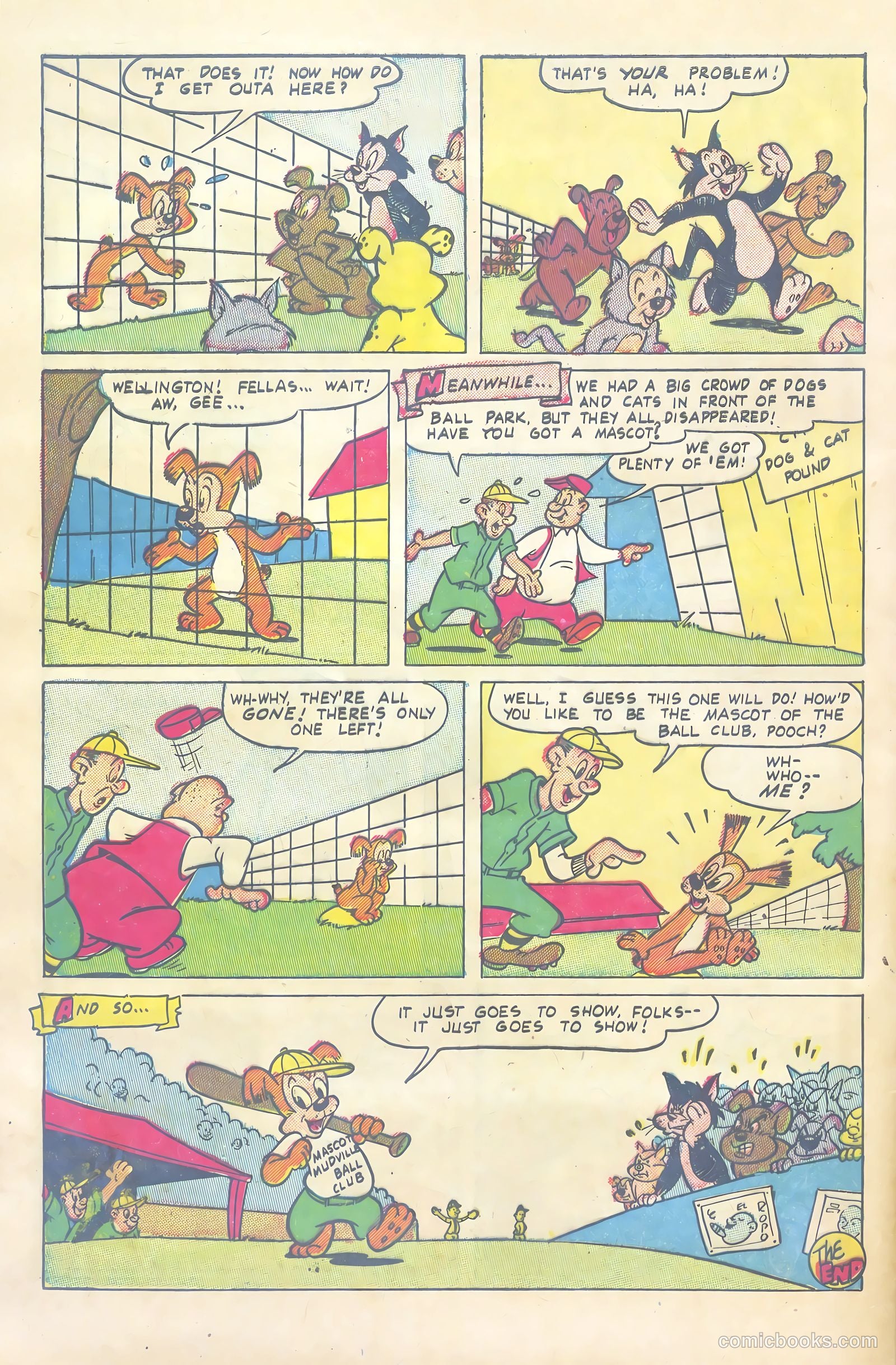 Sniffy the Pup #18 (1953) — page 32 of 36