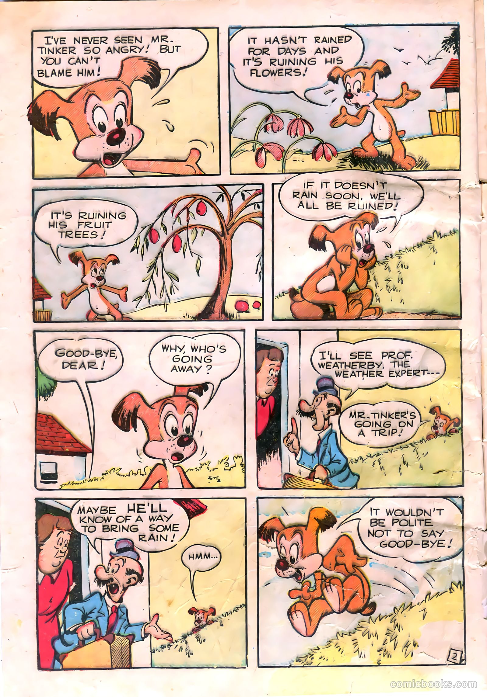 Sniffy the Pup #5 (1949) — page 4 of 36