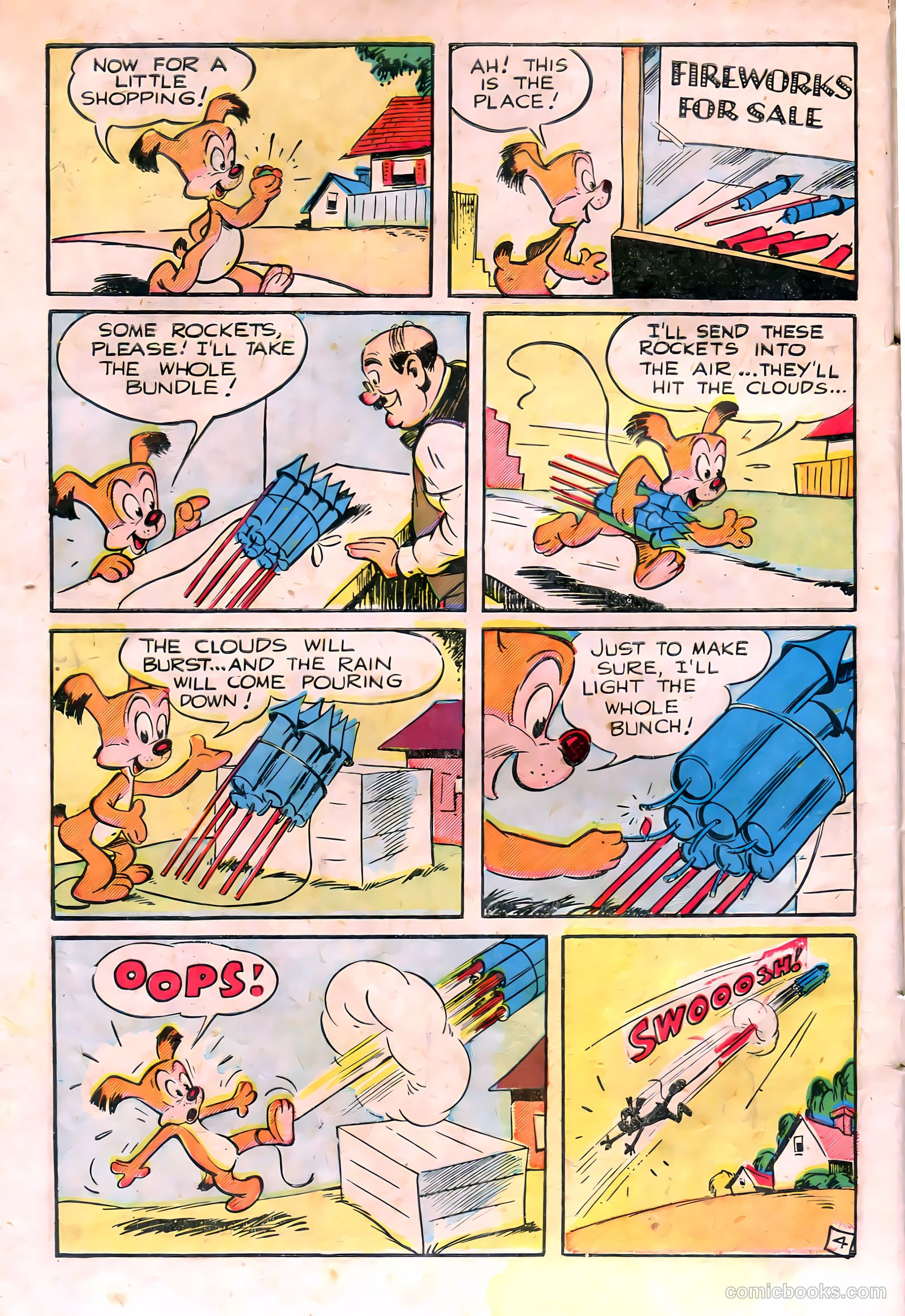 Sniffy the Pup #5 (1949) — page 6 of 36