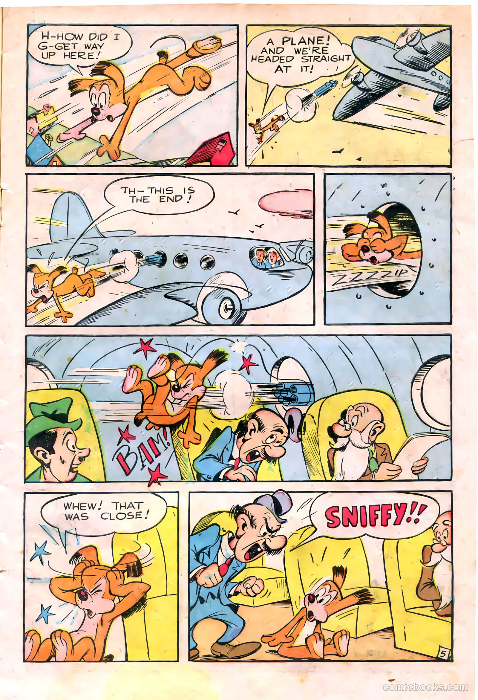 Sniffy the Pup #5 (1949) — page 7 of 36