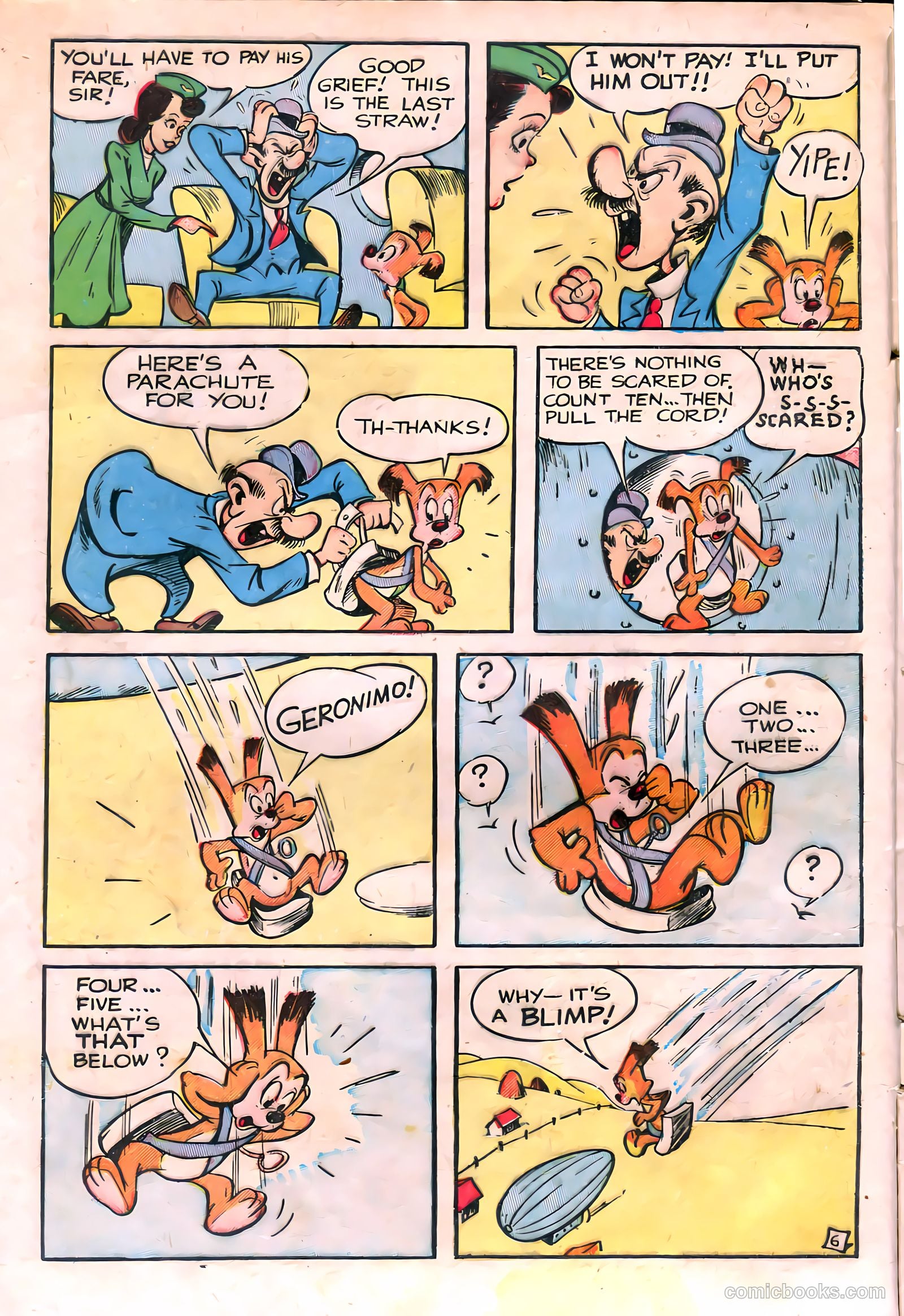 Sniffy the Pup #5 (1949) — page 8 of 36