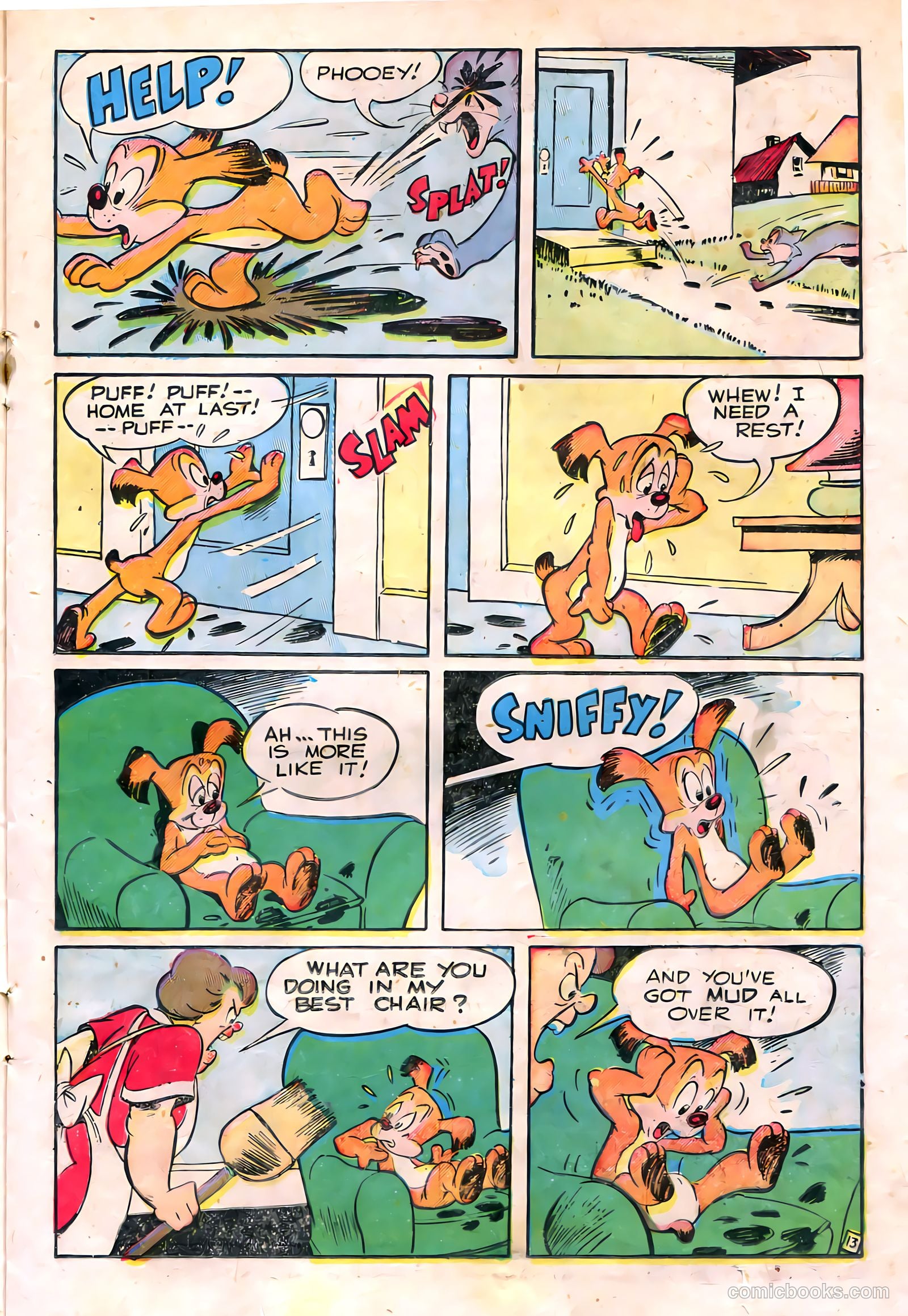 Sniffy the Pup #5 (1949) — page 15 of 36