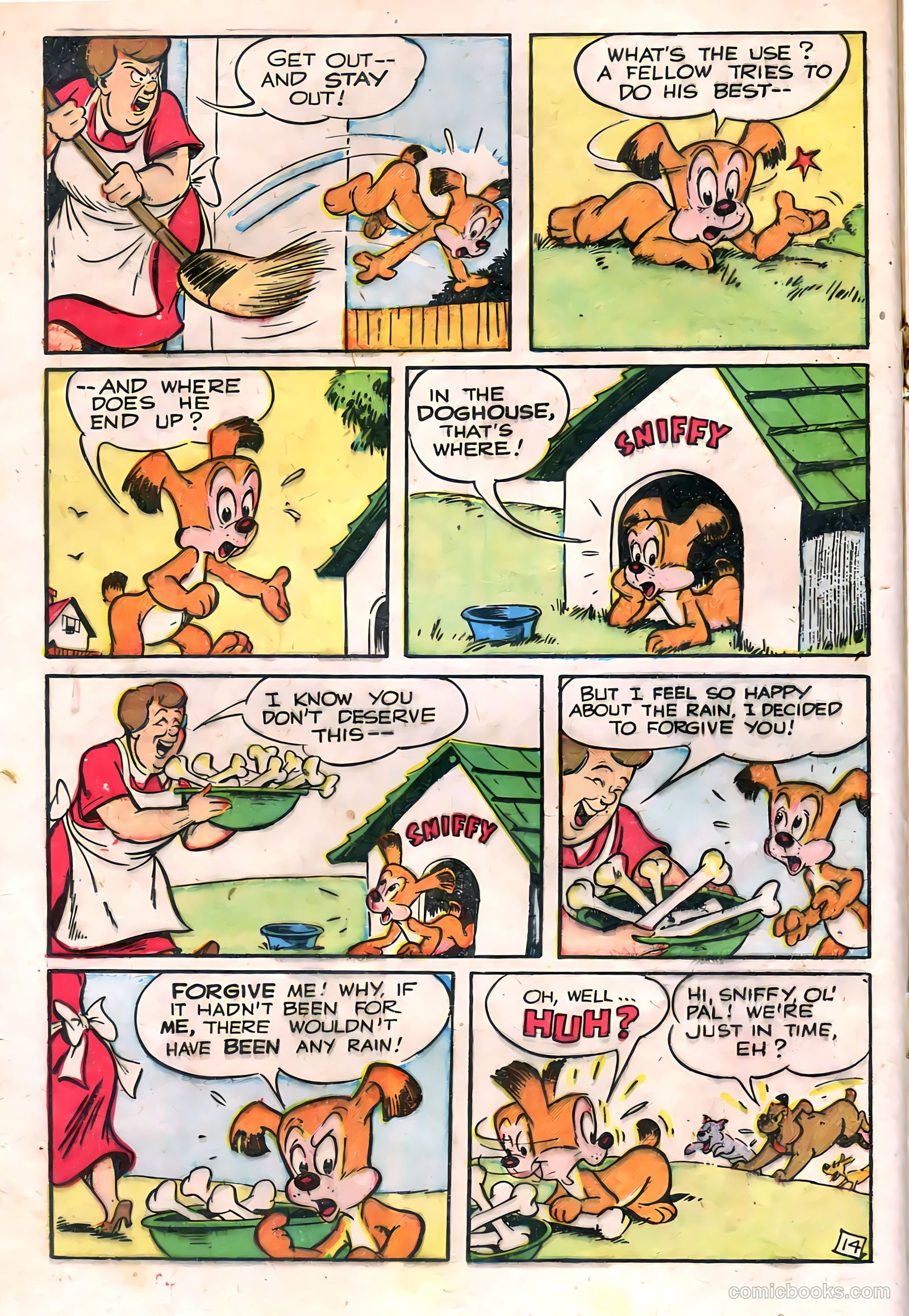 Sniffy the Pup #5 (1949) — page 16 of 36