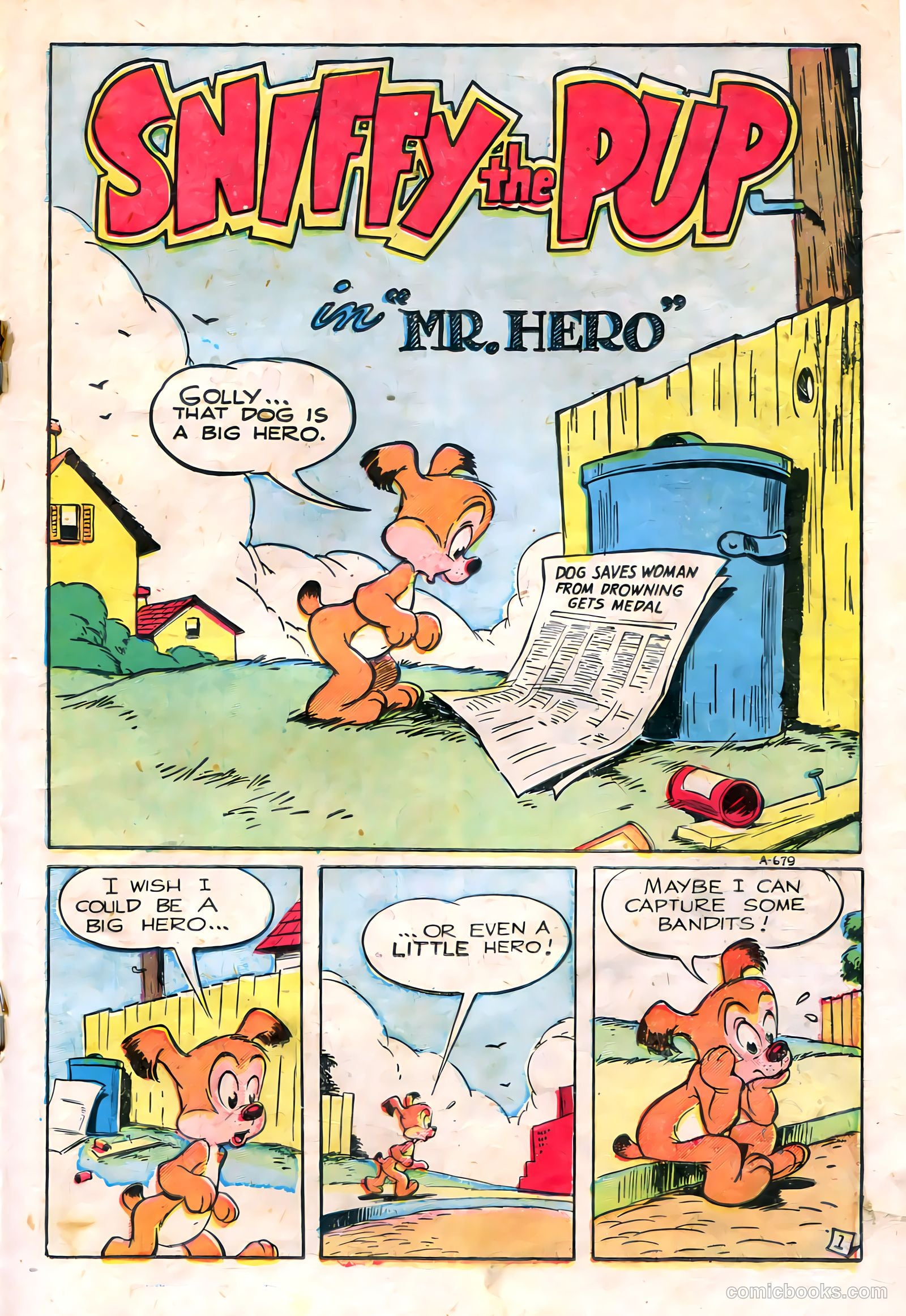 Sniffy the Pup #5 (1949) — page 19 of 36