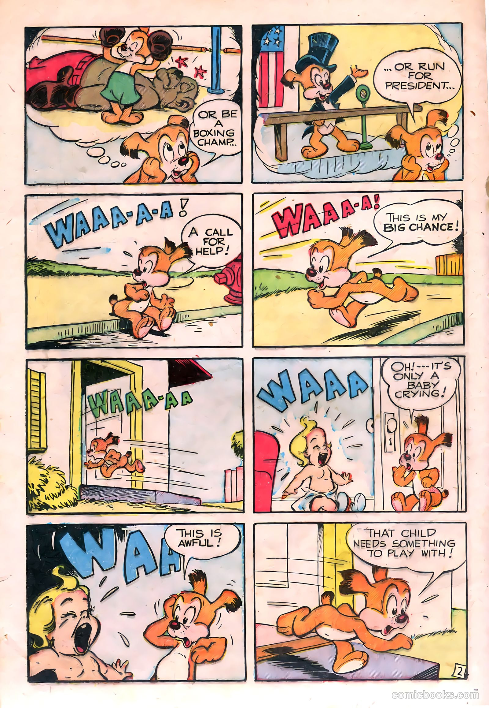 Sniffy the Pup #5 (1949) — page 20 of 36