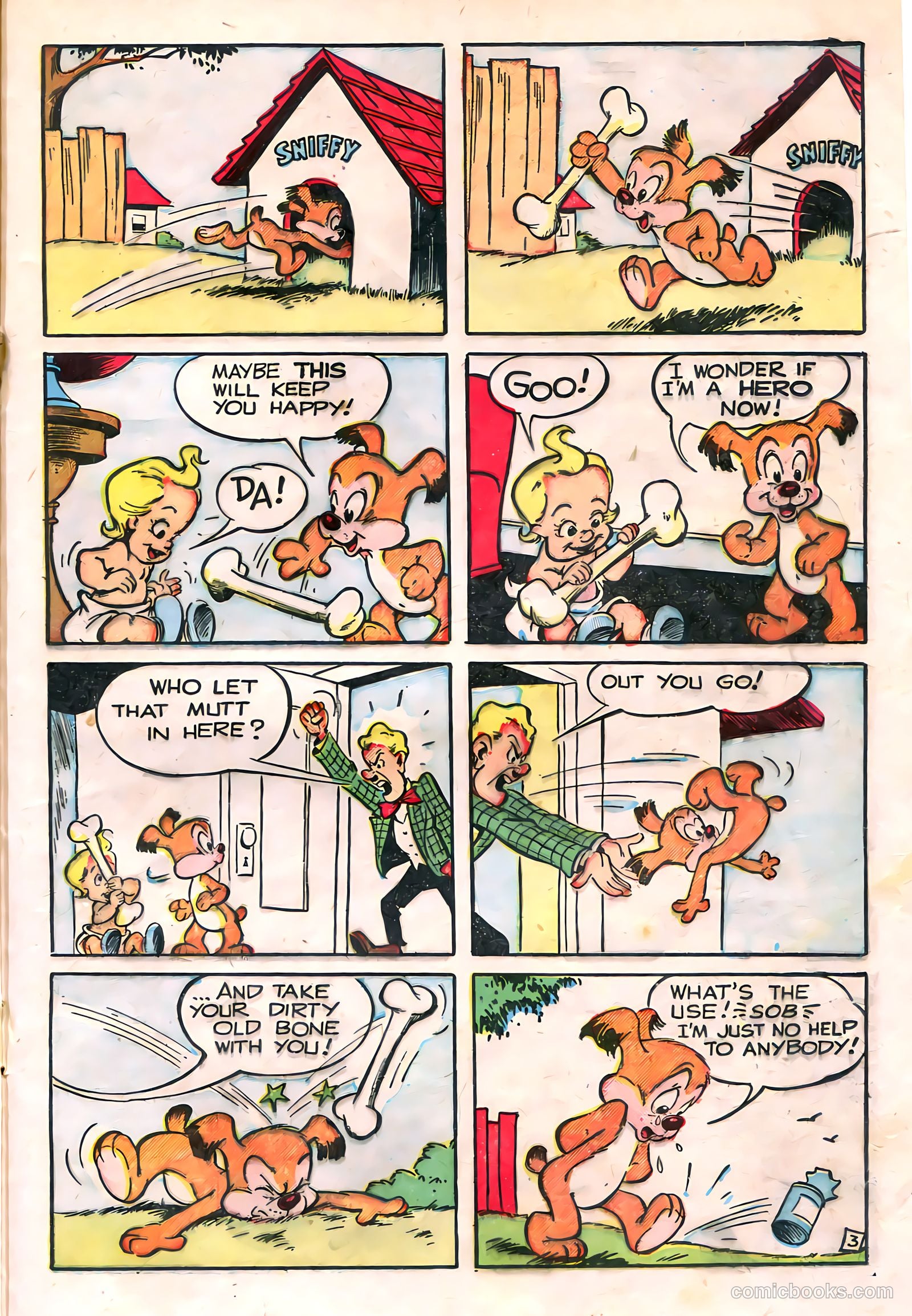 Sniffy the Pup #5 (1949) — page 21 of 36