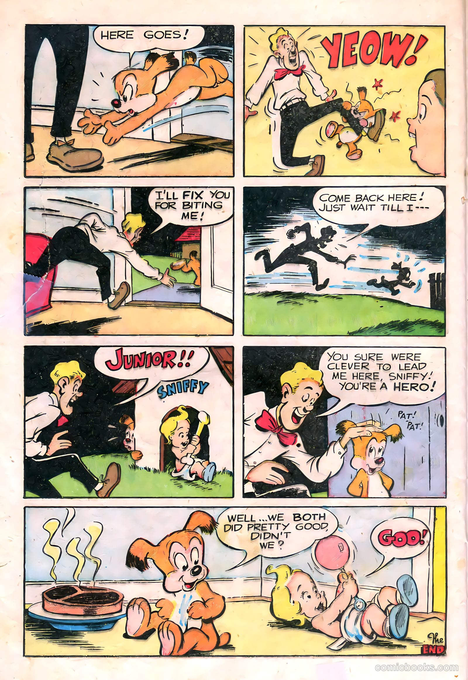 Sniffy the Pup #5 (1949) — page 24 of 36
