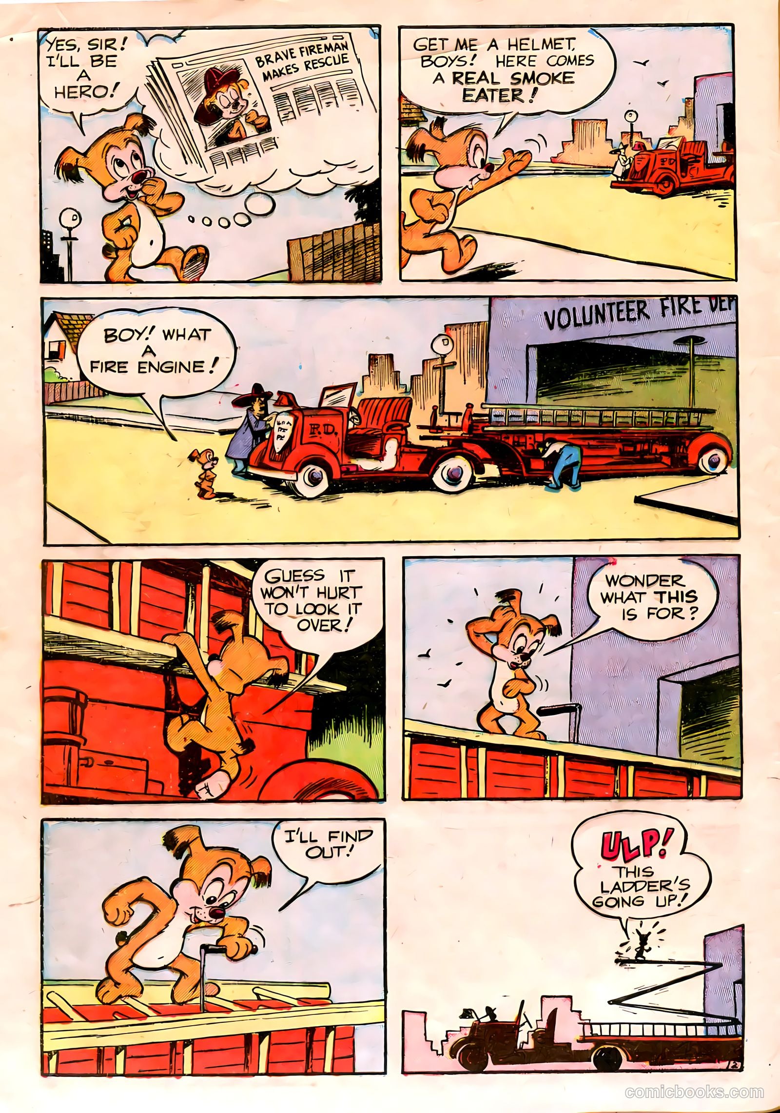Sniffy the Pup #6 (1950) — page 4 of 36