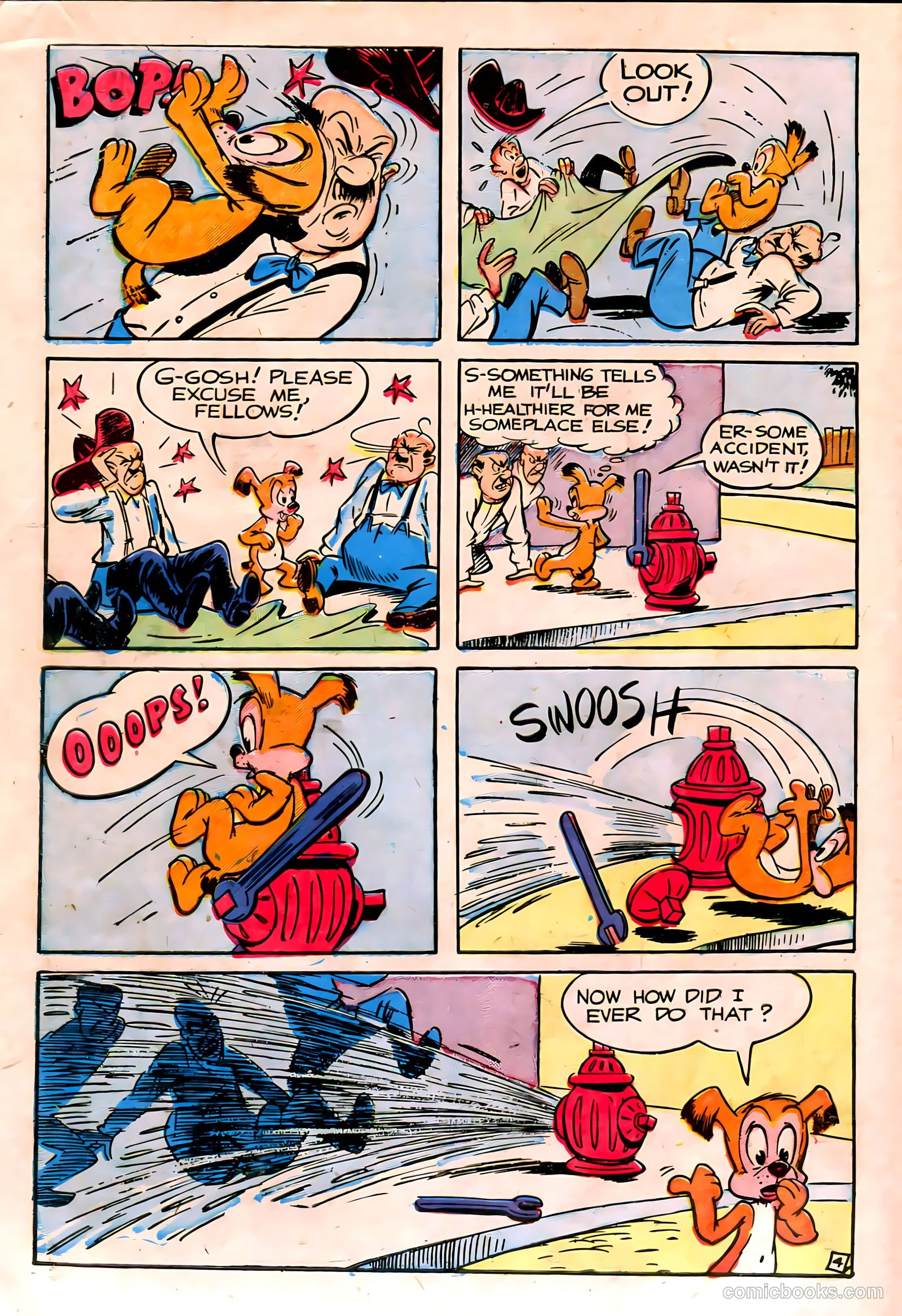 Sniffy the Pup #6 (1950) — page 6 of 36