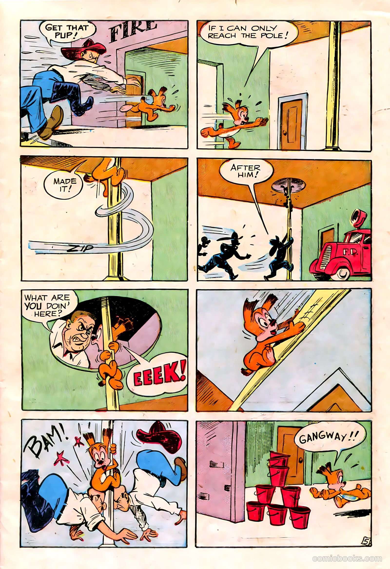 Sniffy the Pup #6 (1950) — page 7 of 36