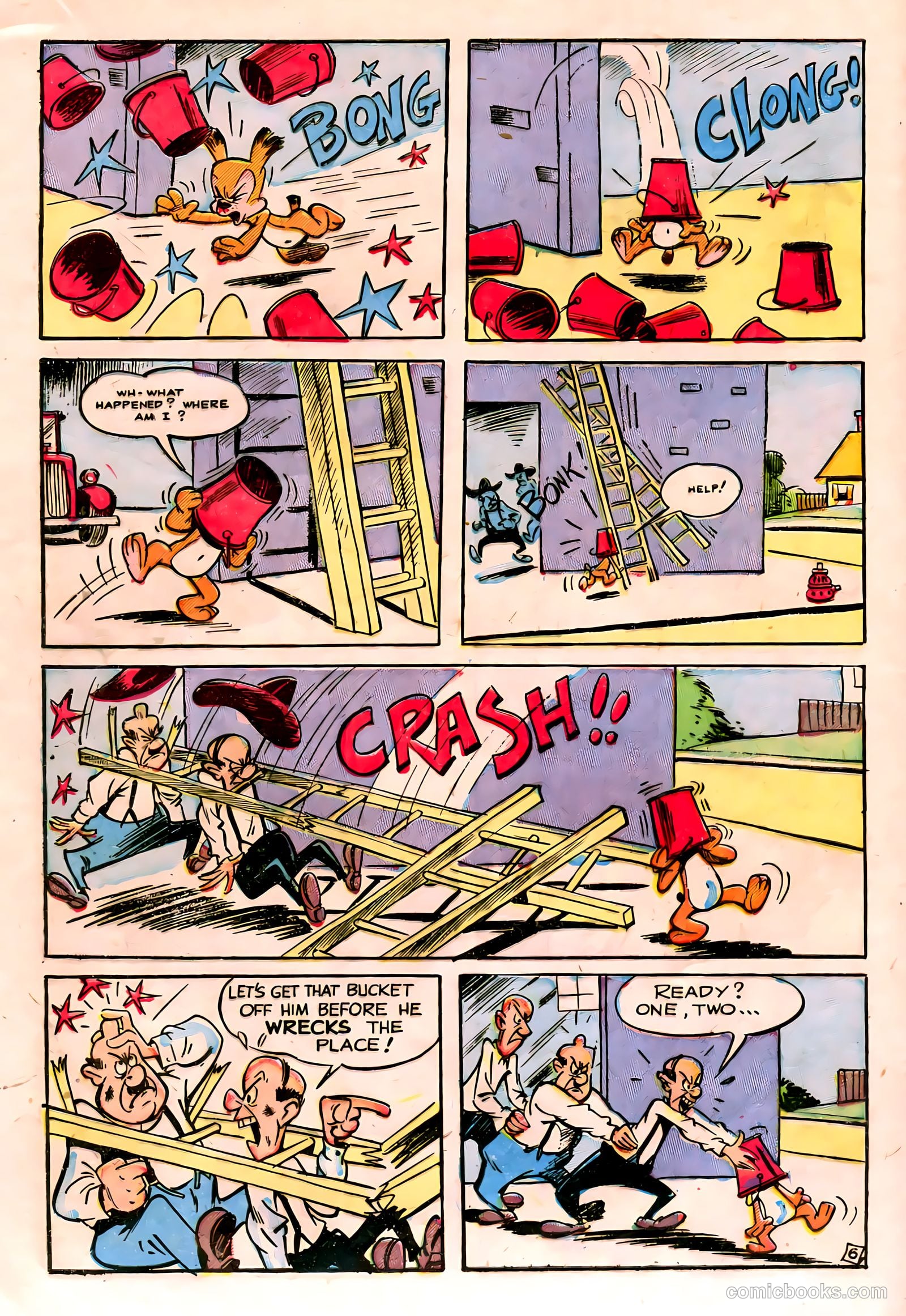 Sniffy the Pup #6 (1950) — page 8 of 36