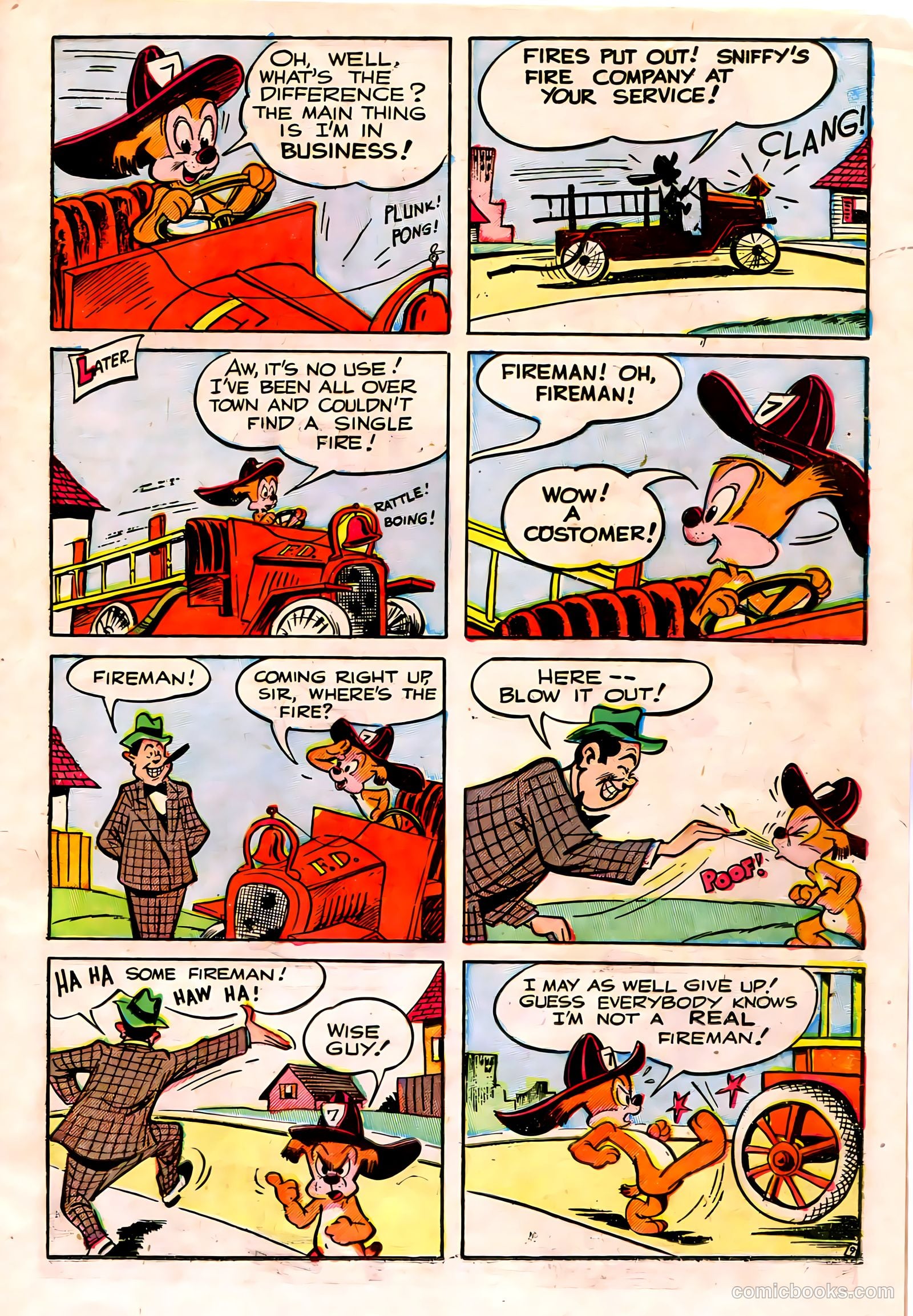 Sniffy the Pup #6 (1950) — page 11 of 36