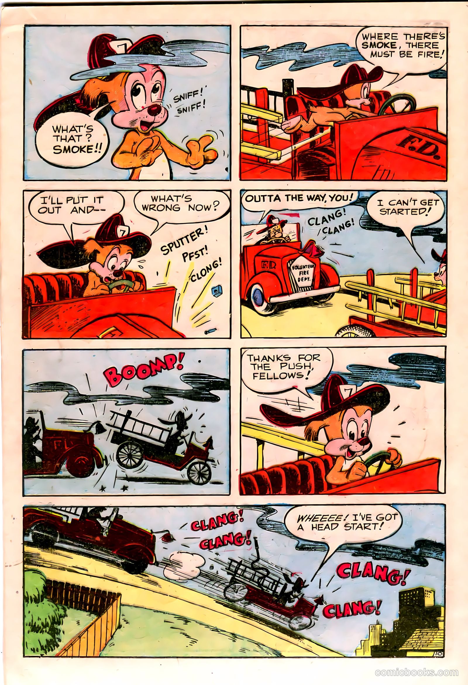 Sniffy the Pup #6 (1950) — page 12 of 36