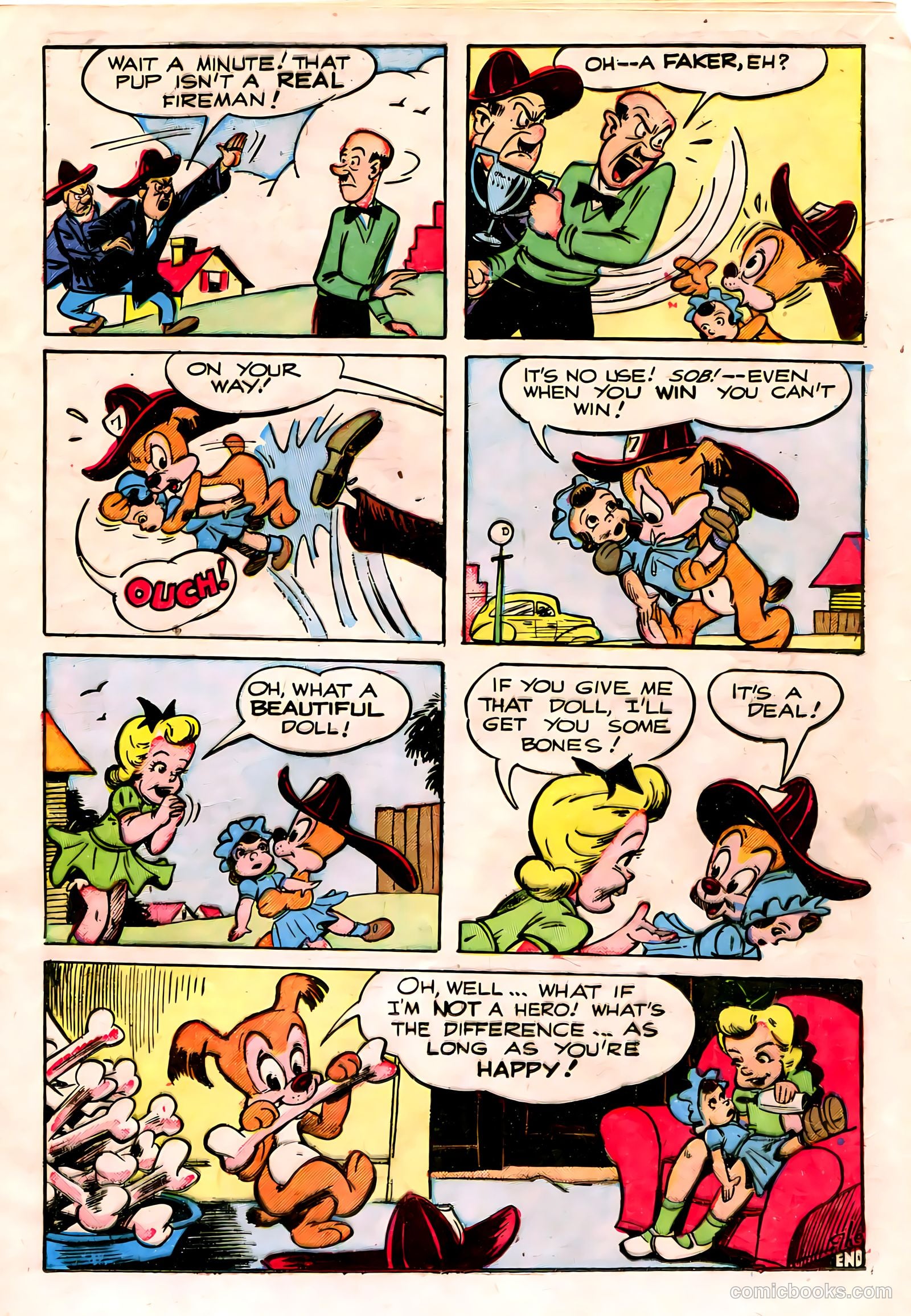 Sniffy the Pup #6 (1950) — page 17 of 36