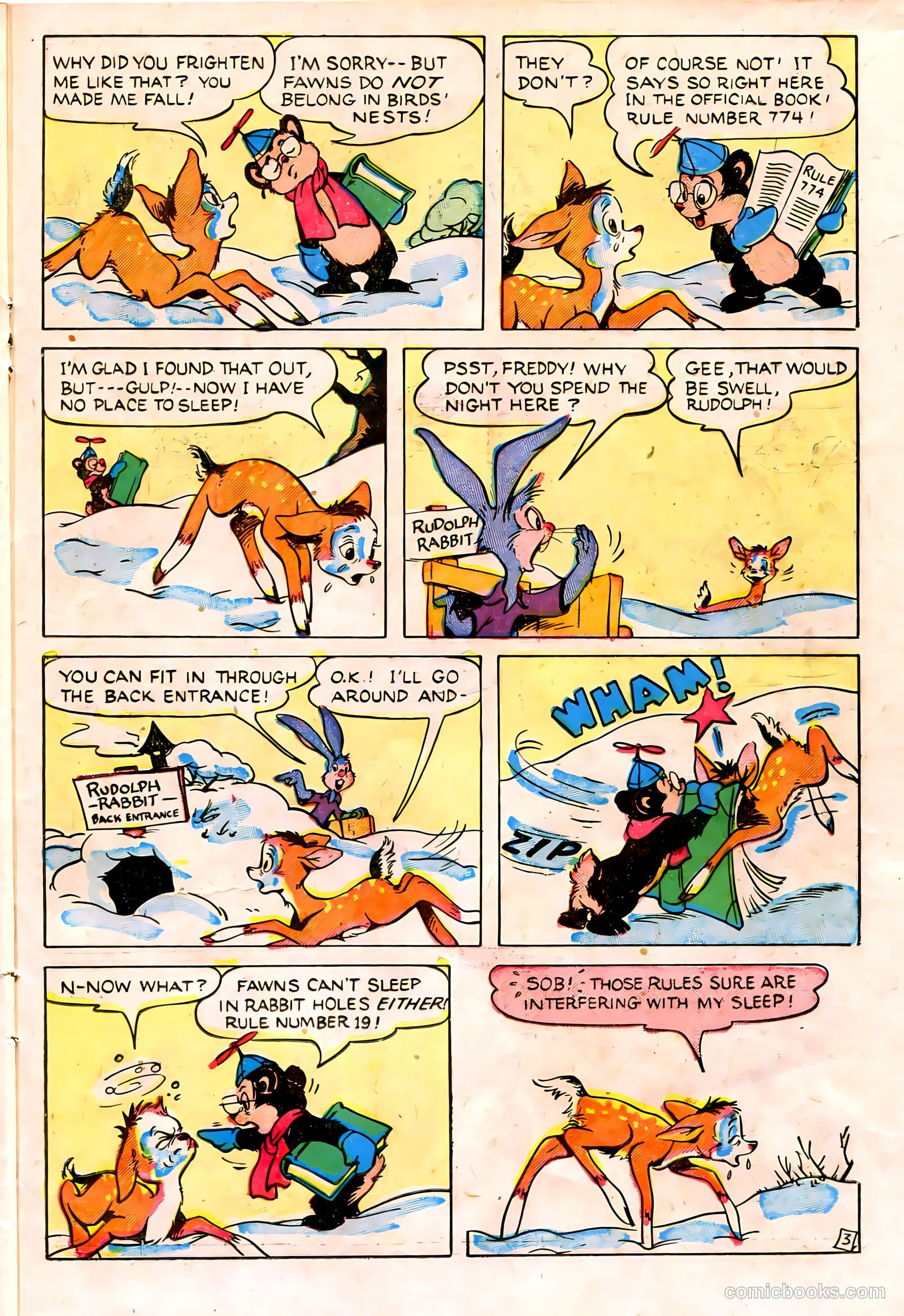 Sniffy the Pup #6 (1950) — page 23 of 36