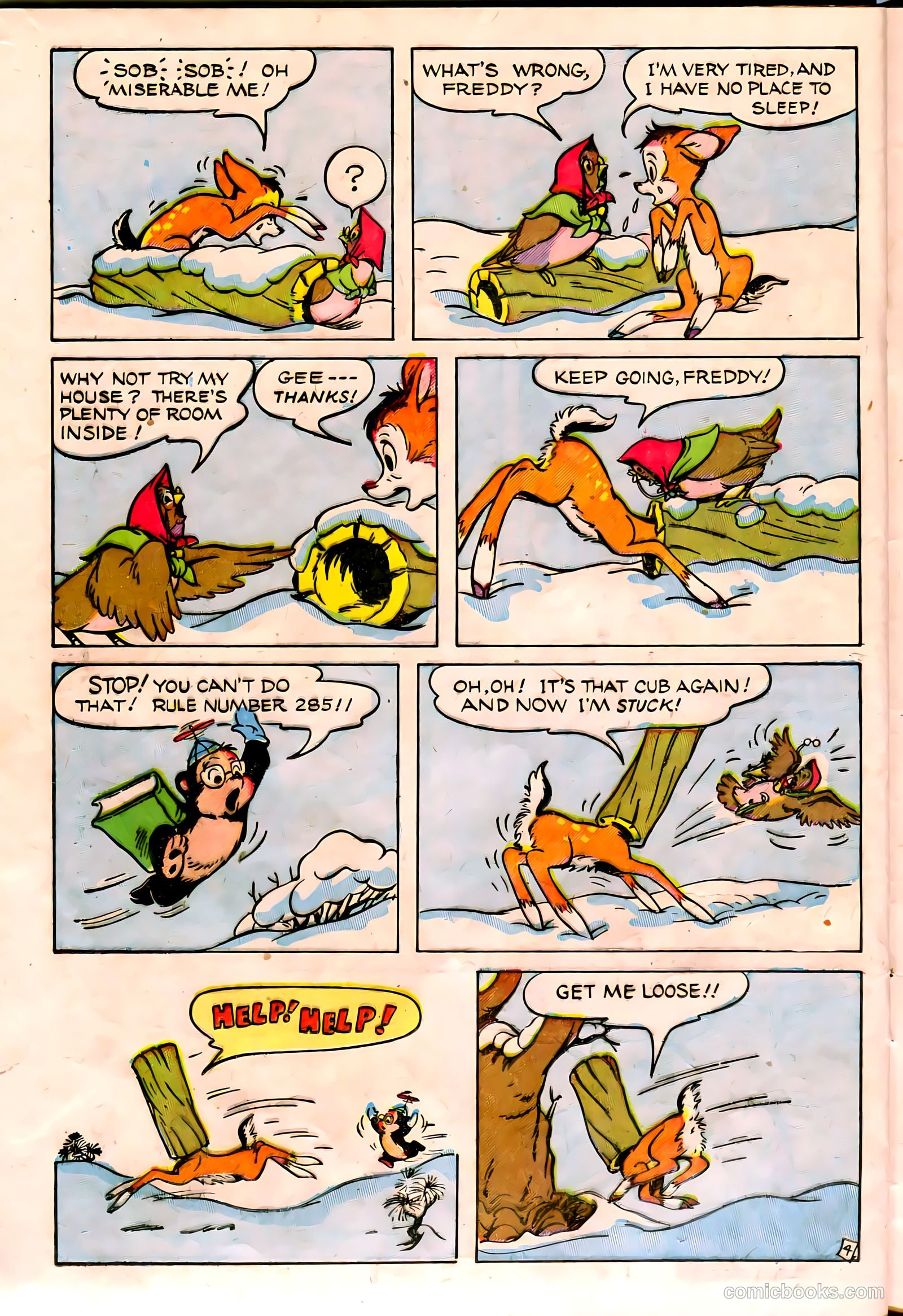Sniffy the Pup #6 (1950) — page 24 of 36