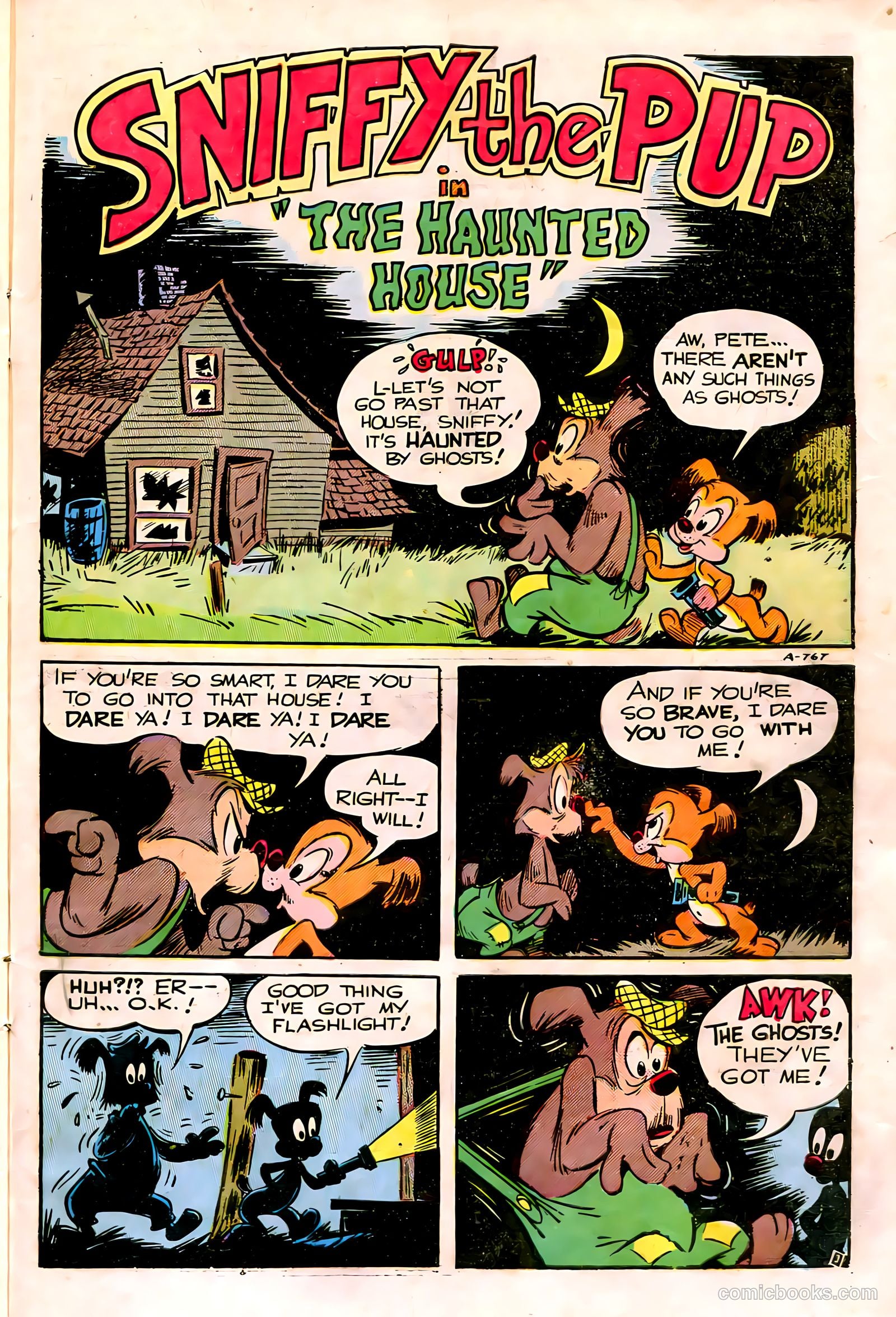 Sniffy the Pup #6 (1950) — page 27 of 36