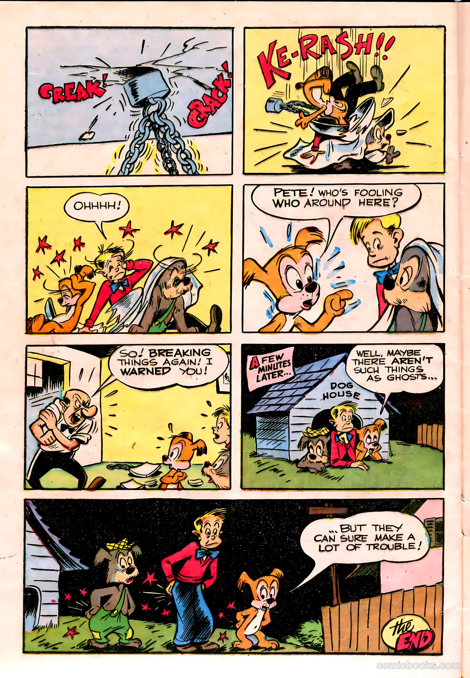 Sniffy the Pup #6 (1950) — page 32 of 36