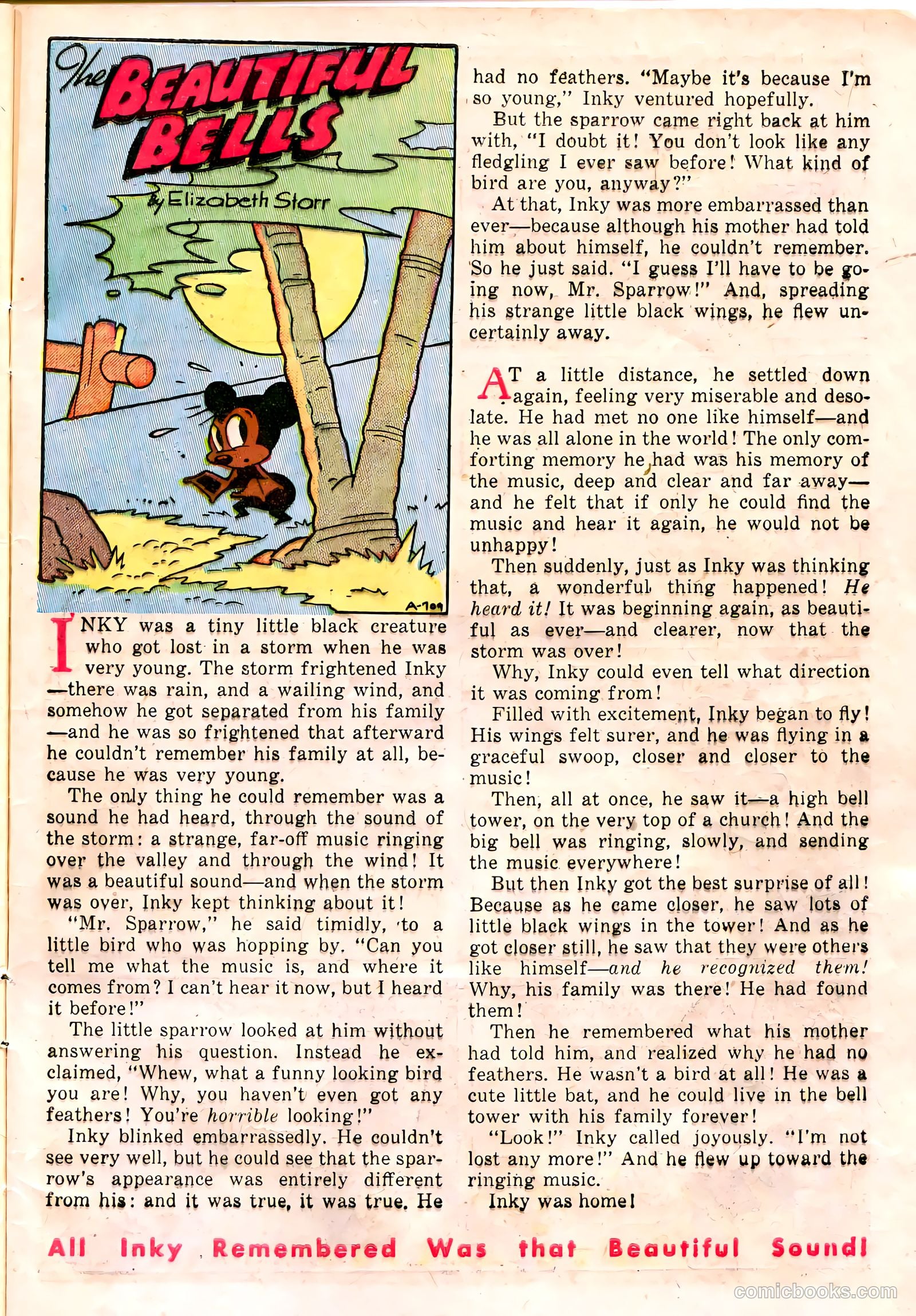 Sniffy the Pup #6 (1950) — page 33 of 36