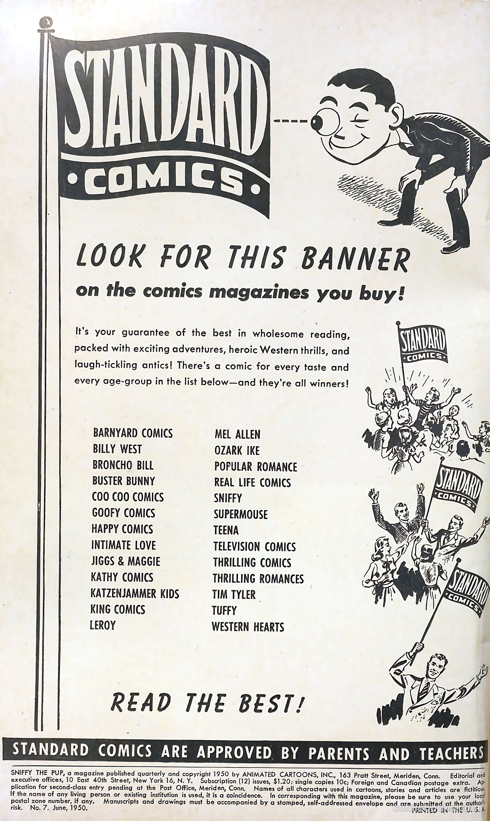 Sniffy the Pup #7 (1950) — page 2 of 36